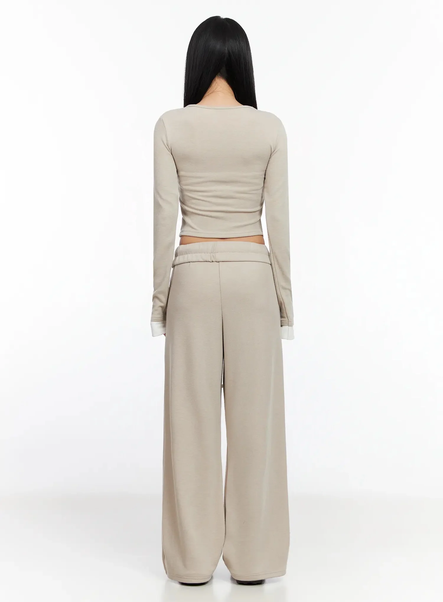 Layered Halter Cardigan Top IA507 - Image 13