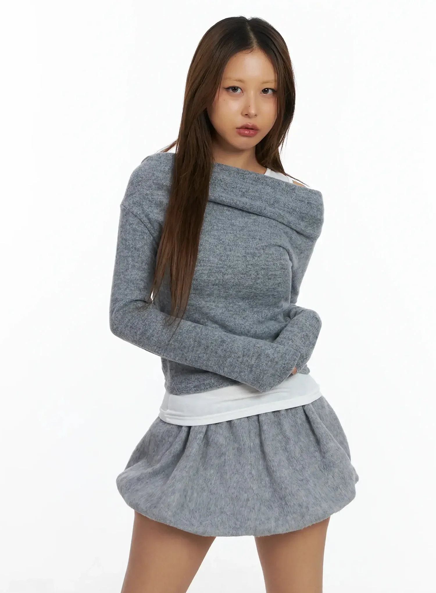 Layered Off-Shoulder Top ID503 - Image 4