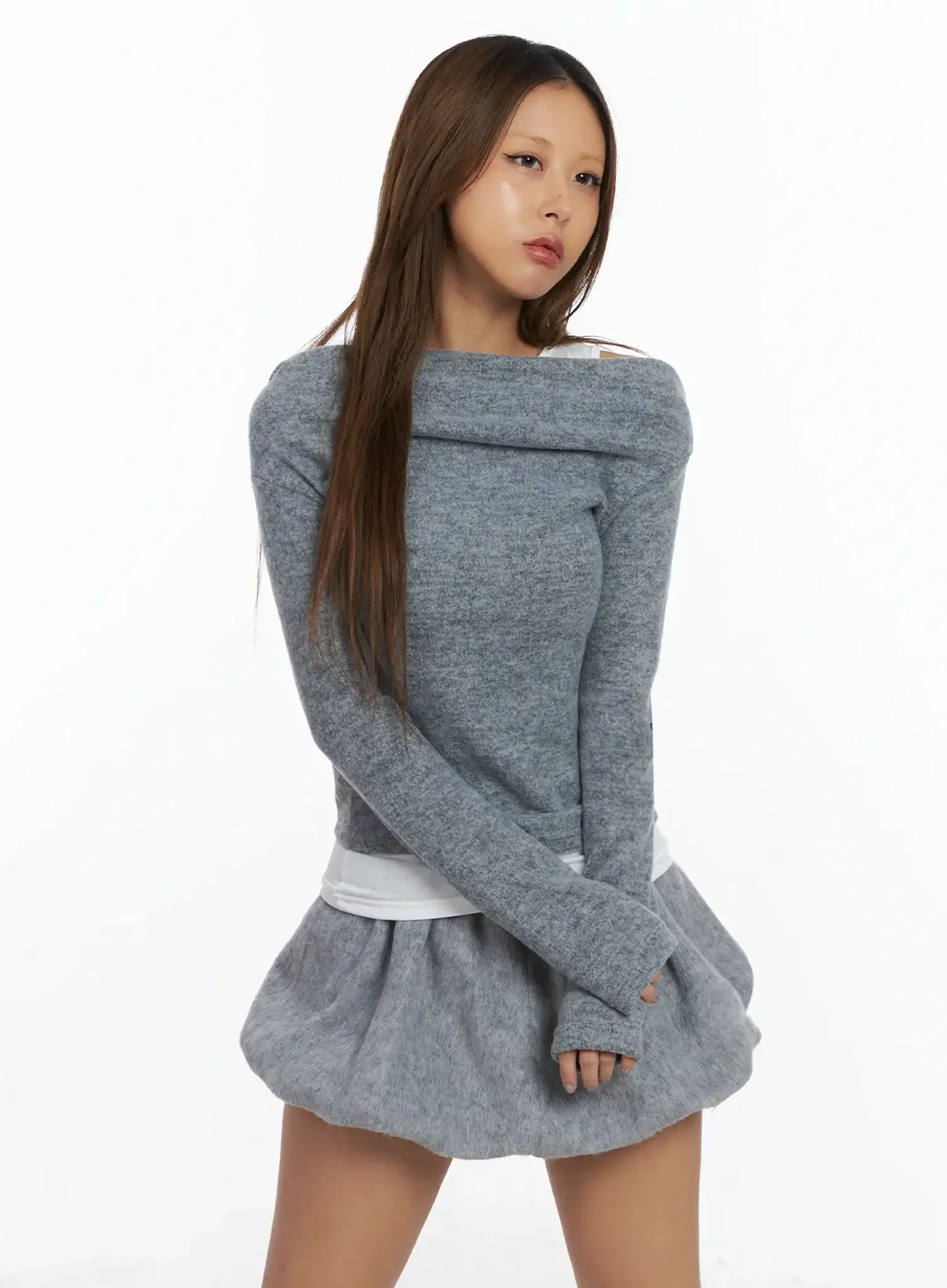 Layered Off-Shoulder Top ID503 - Image 7