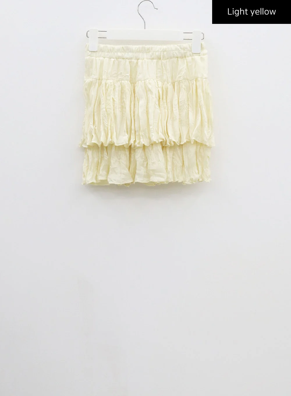Layered Ruched Mini Skirt CF301 - Image 15