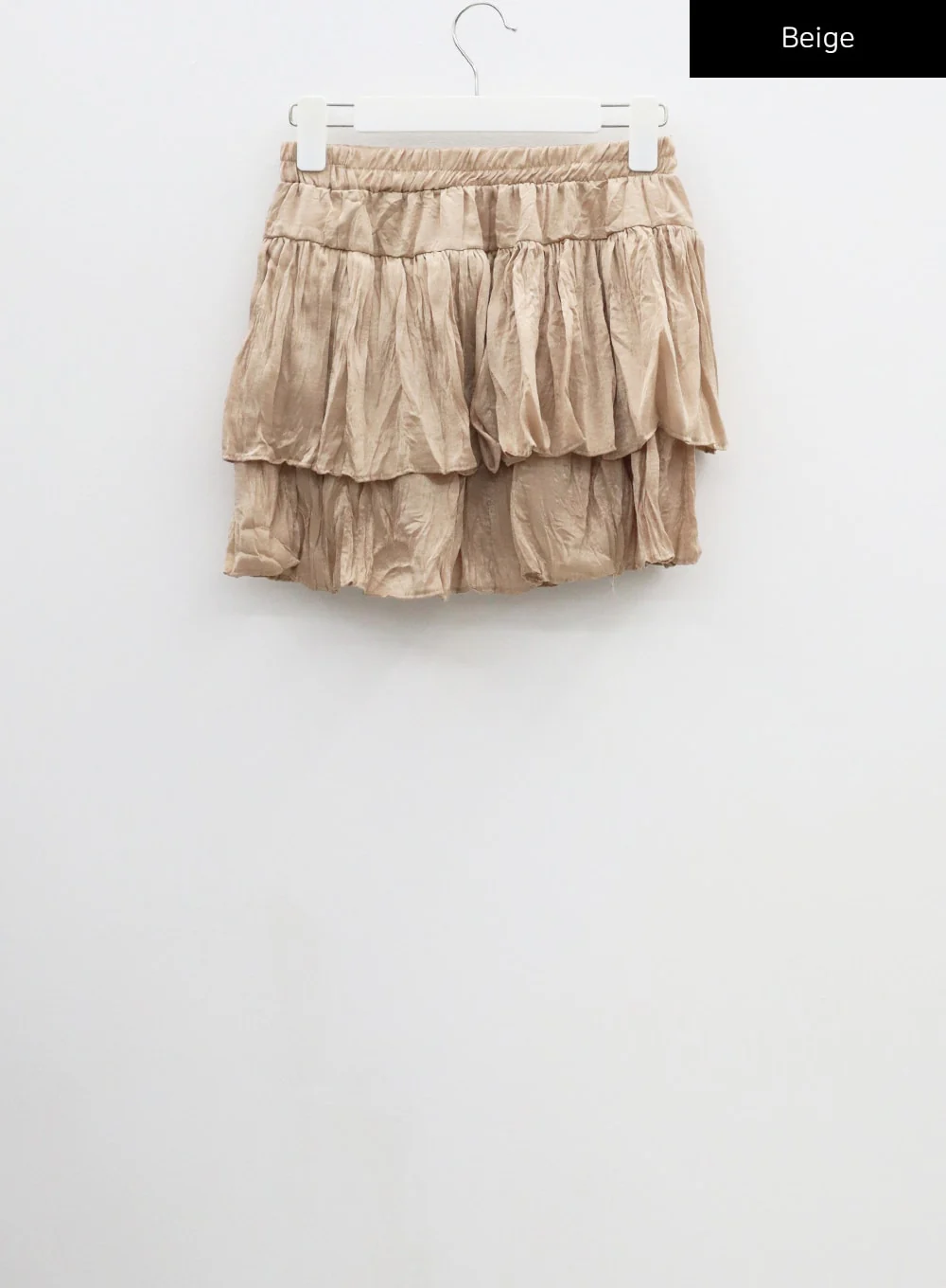 Layered Ruched Mini Skirt CF301 - Image 16