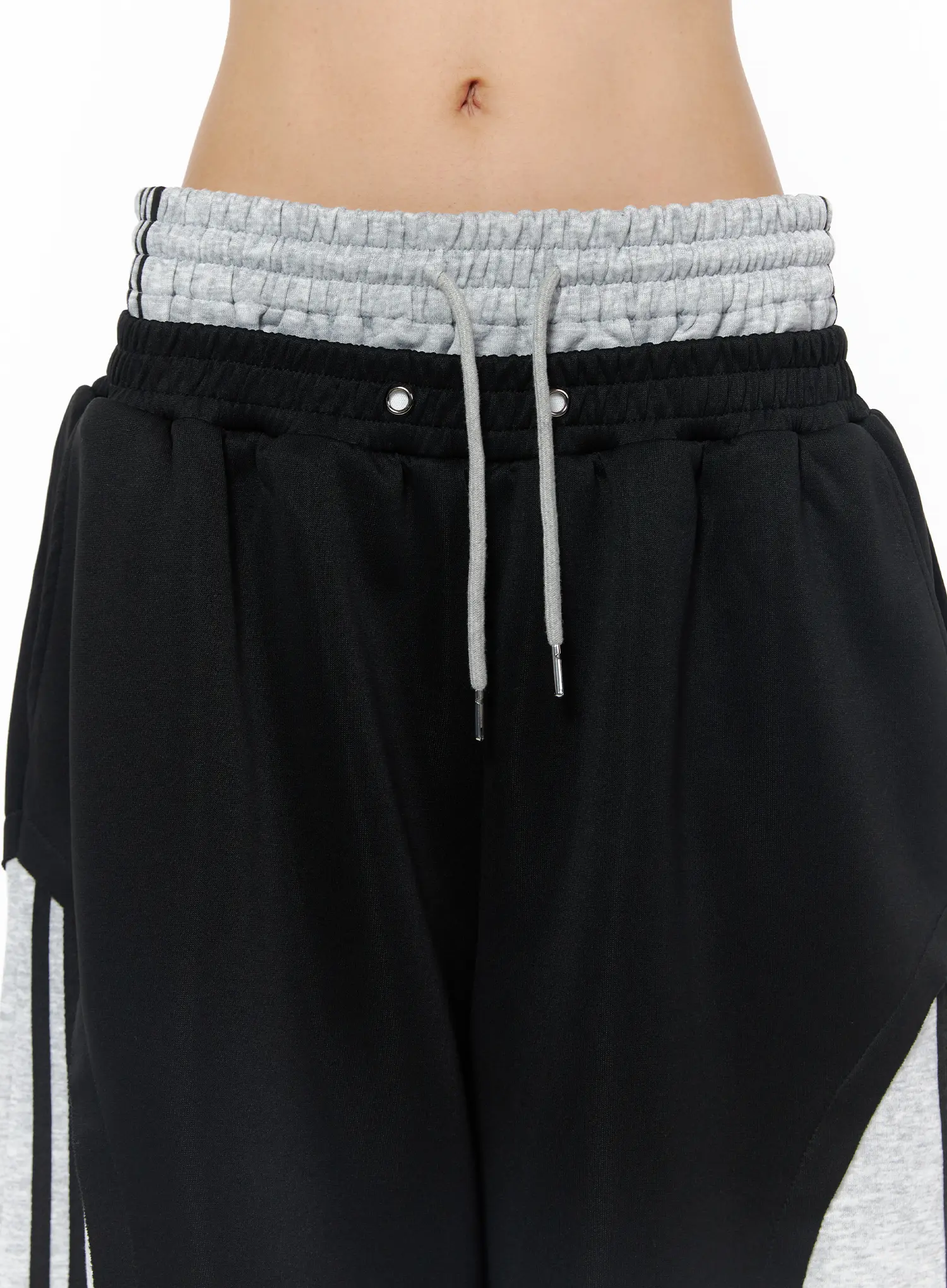 Layered Track Bermuda Shorts CU515 - Image 8