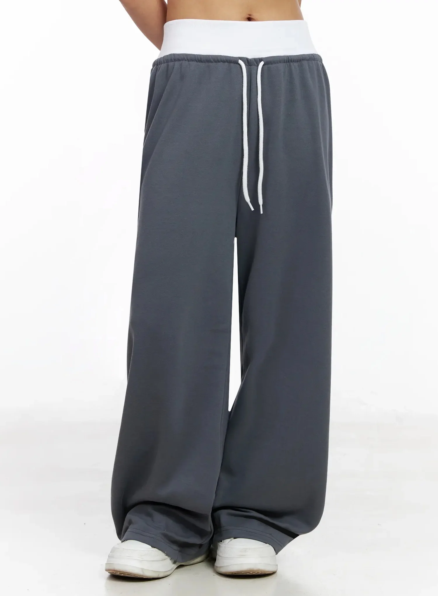 Layered Wide Leg Sweatpants IY504 - Image 10
