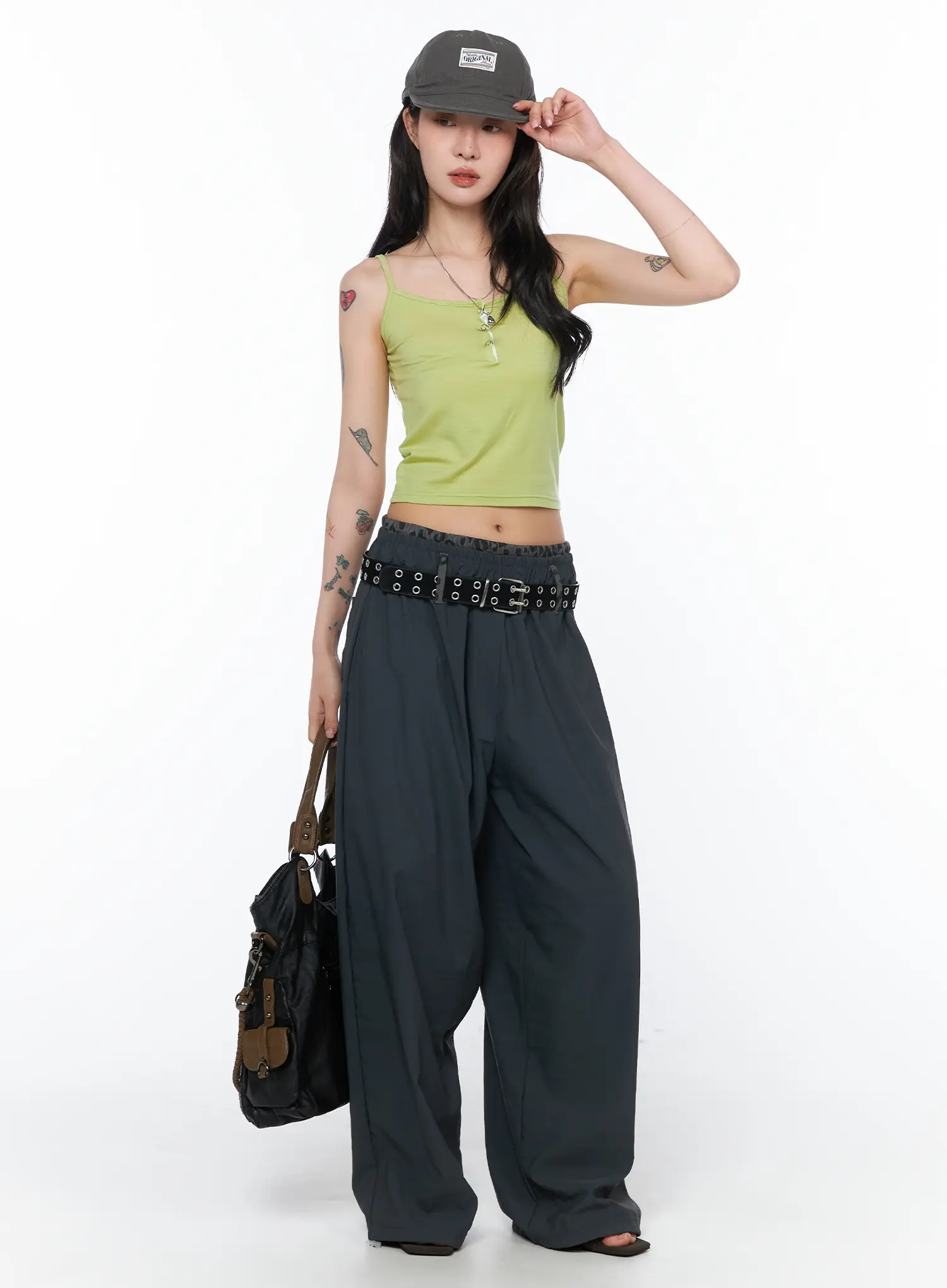 Leopard Print Baggy Pants CA527