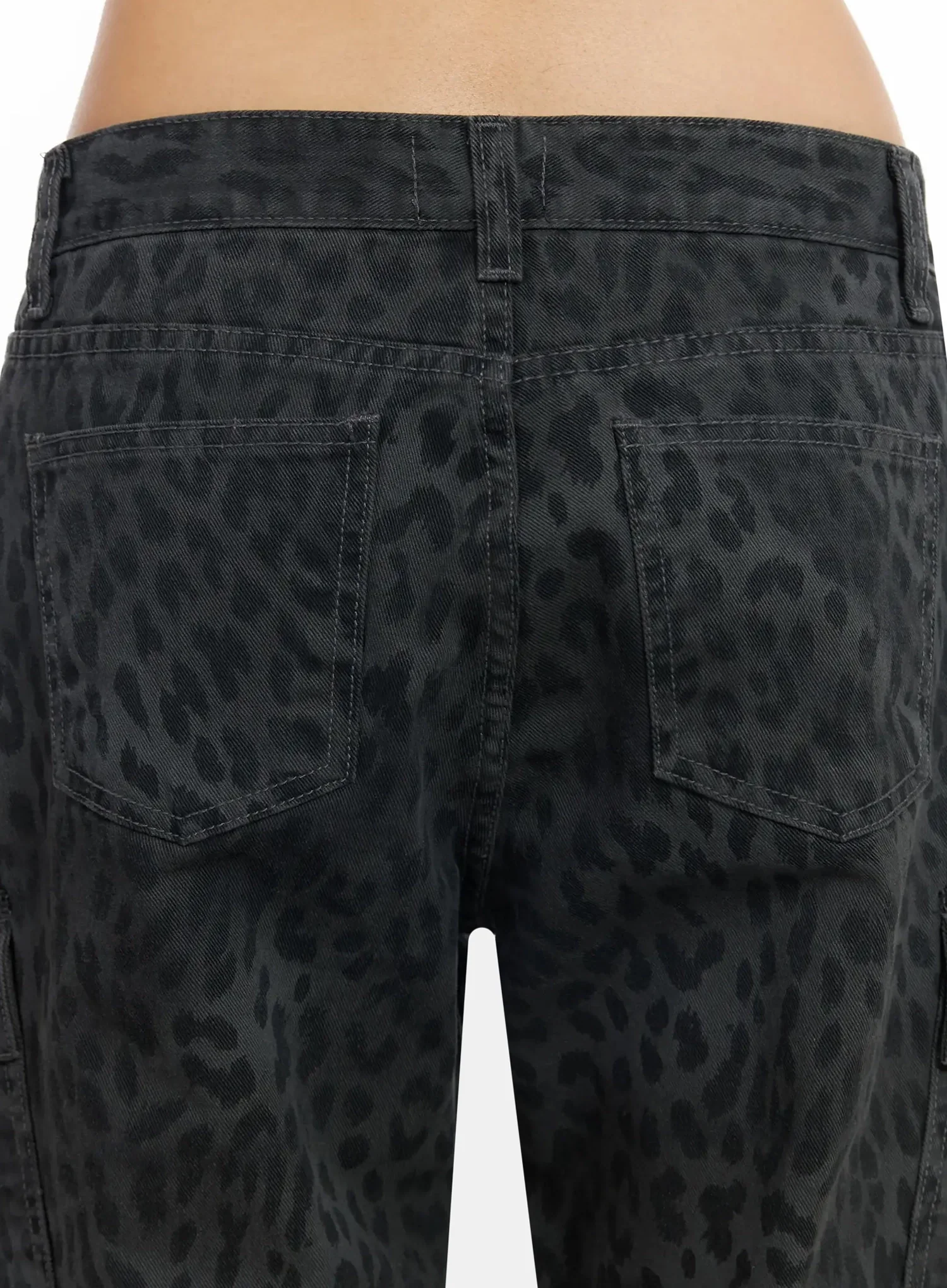 Leopard Print Flare Pants IA508 - Image 12