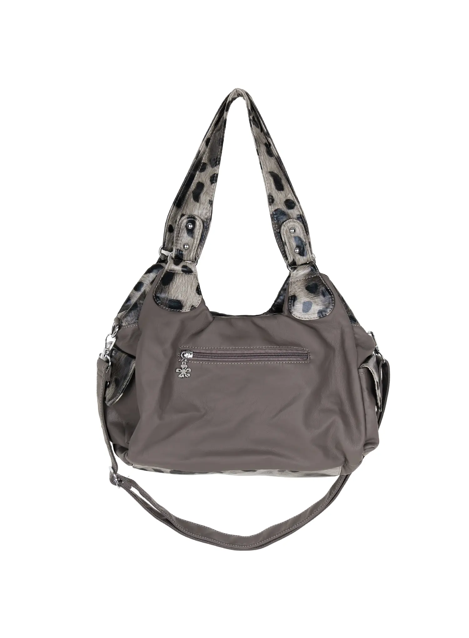 Leopard Print Two-Way Shoulder Bag CU515 - Image 11