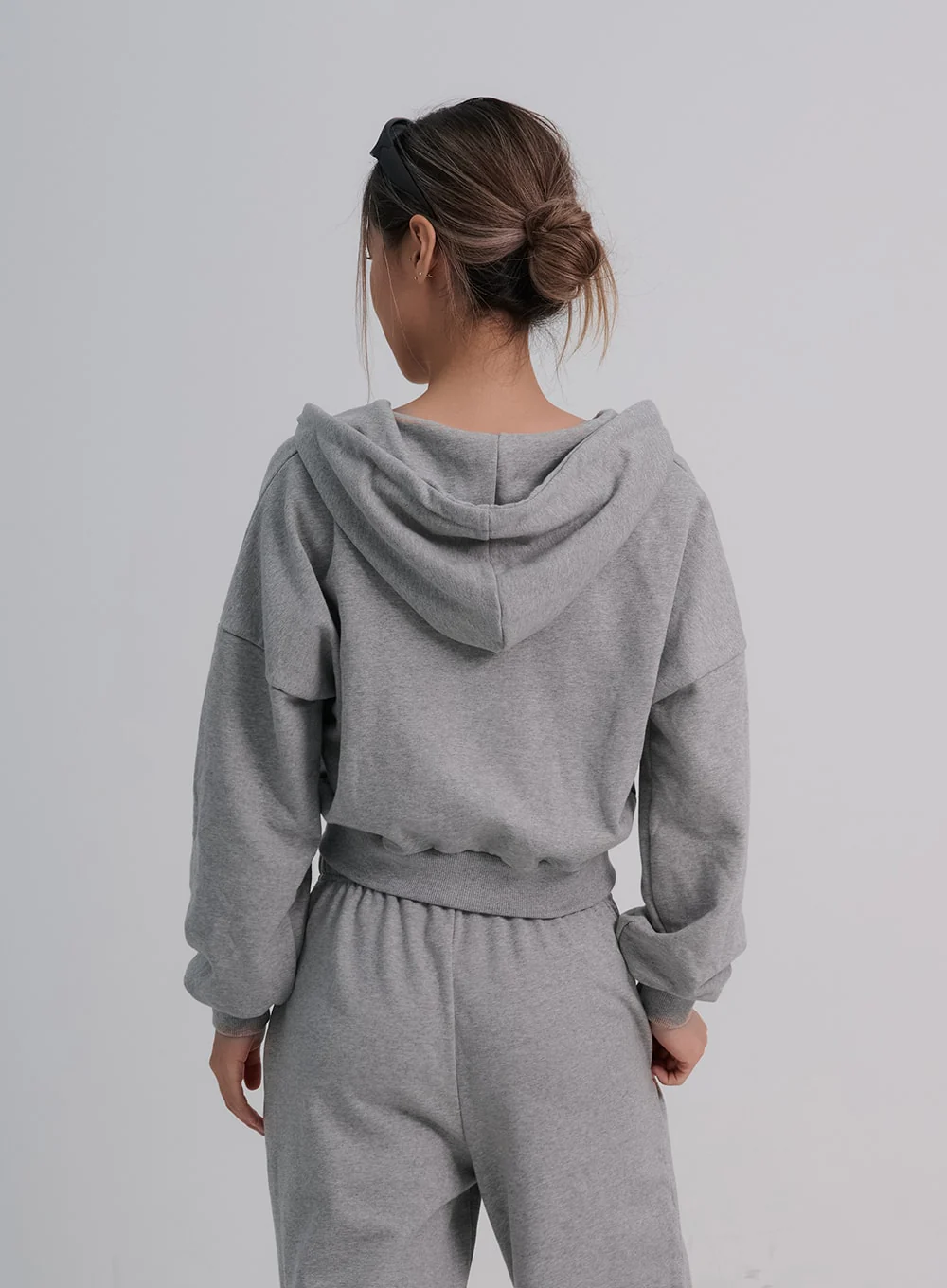 Lewkin Soft Basic Two Way Hoodie Zip Up C1210 - Image 16