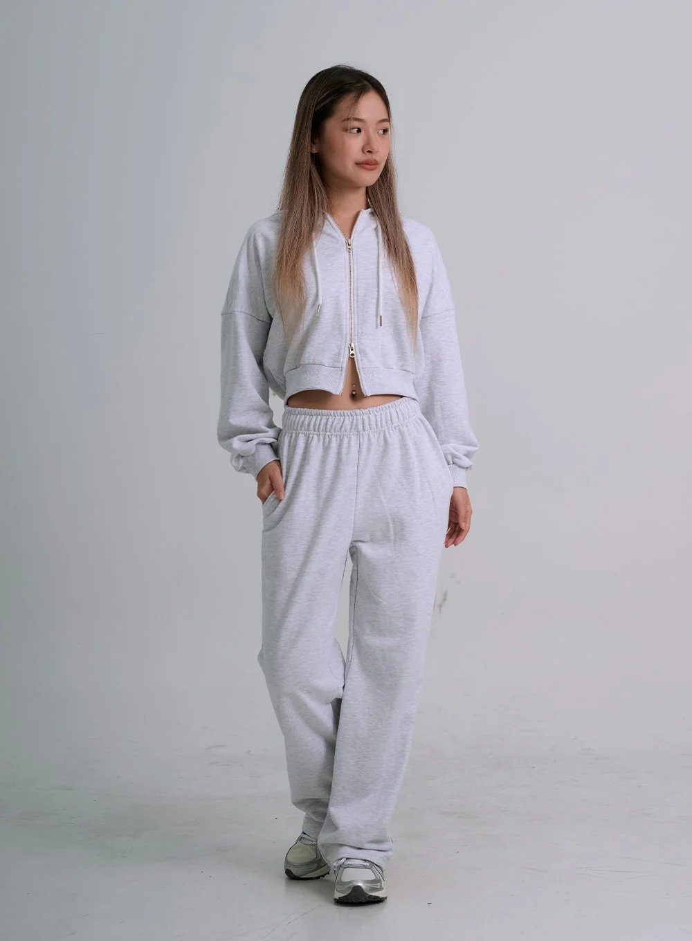 Lewkin Soft Basic Wide Training Pants C1210 - Image 5