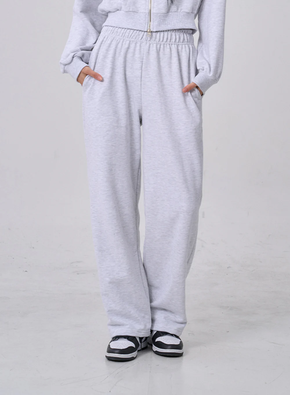 Lewkin Soft Basic Wide Training Pants C1210 - Image 6