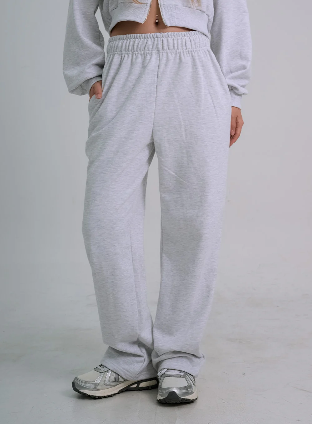 Lewkin Soft Basic Wide Training Pants C1210 - Image 7