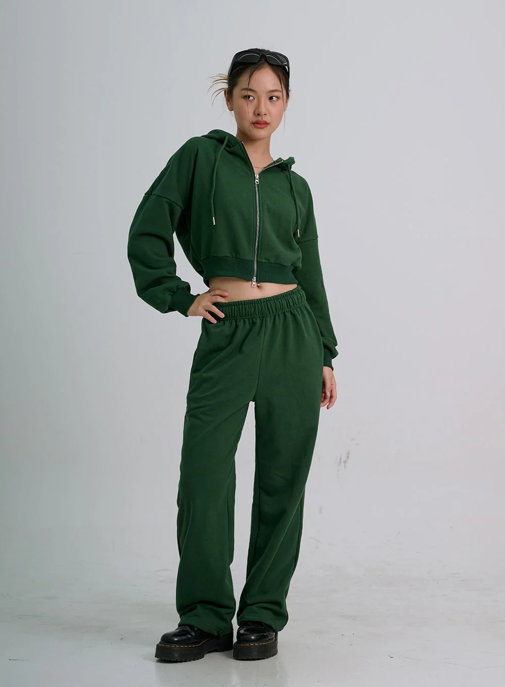 Lewkin Soft Basic Wide Training Pants C1210 - Image 8