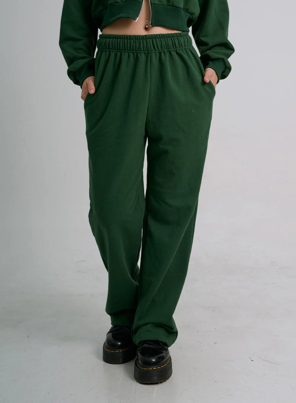 Lewkin Soft Basic Wide Training Pants C1210 - Image 9