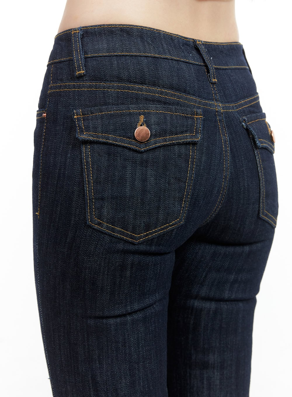 Lila Slim Fit Bootcut Jeans CG409 - Image 4