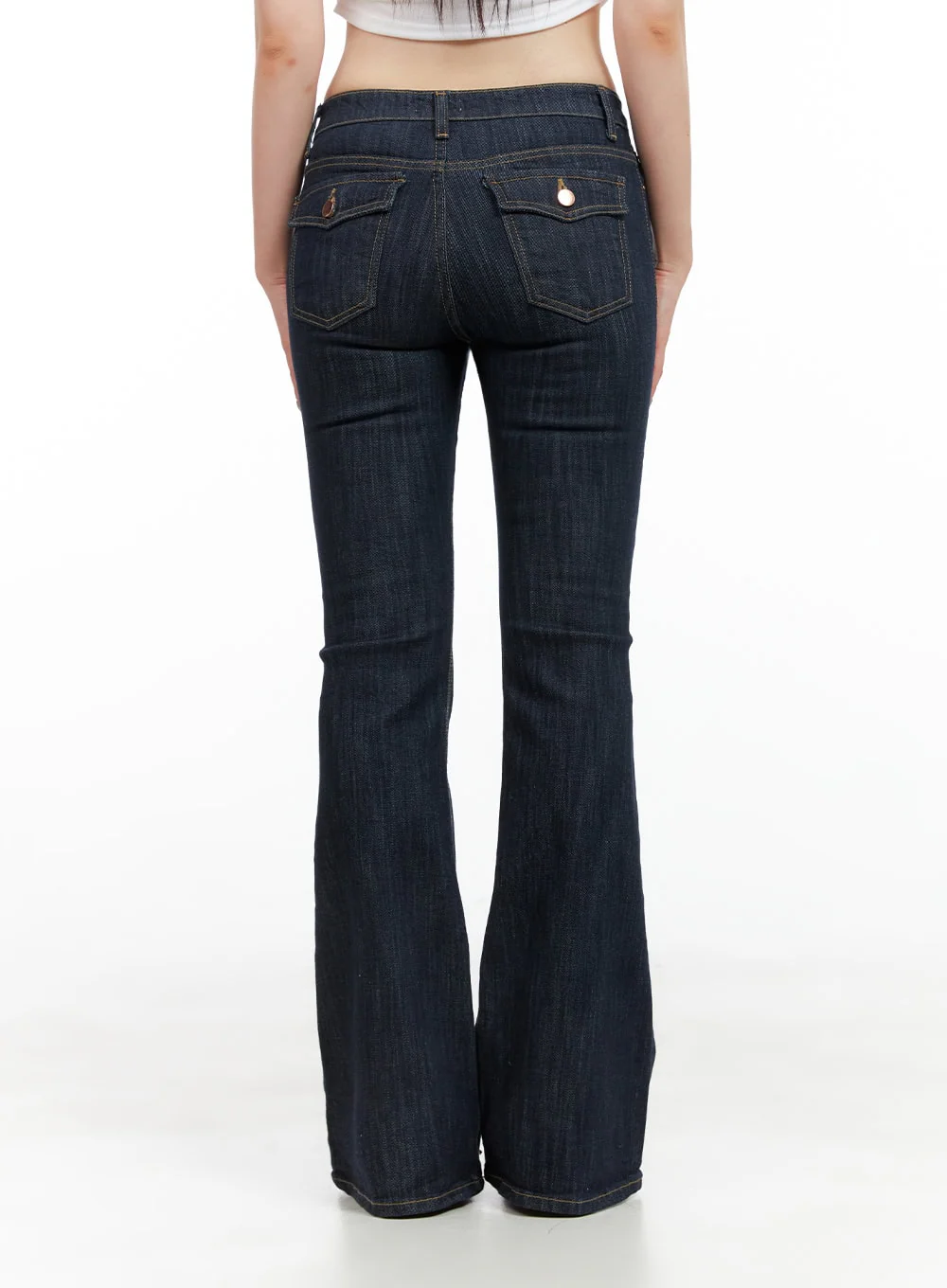 Lila Slim Fit Bootcut Jeans CG409 - Image 5