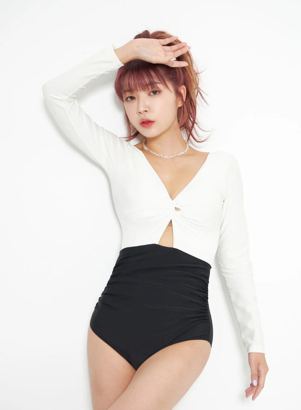 Long Sleeve Swimsuit IA312 - Image 6