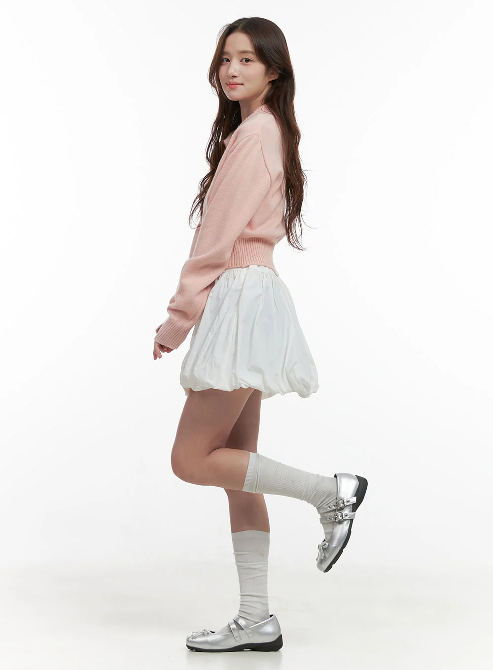 Lovely Balloon Mini Skirt OO421 - Image 3