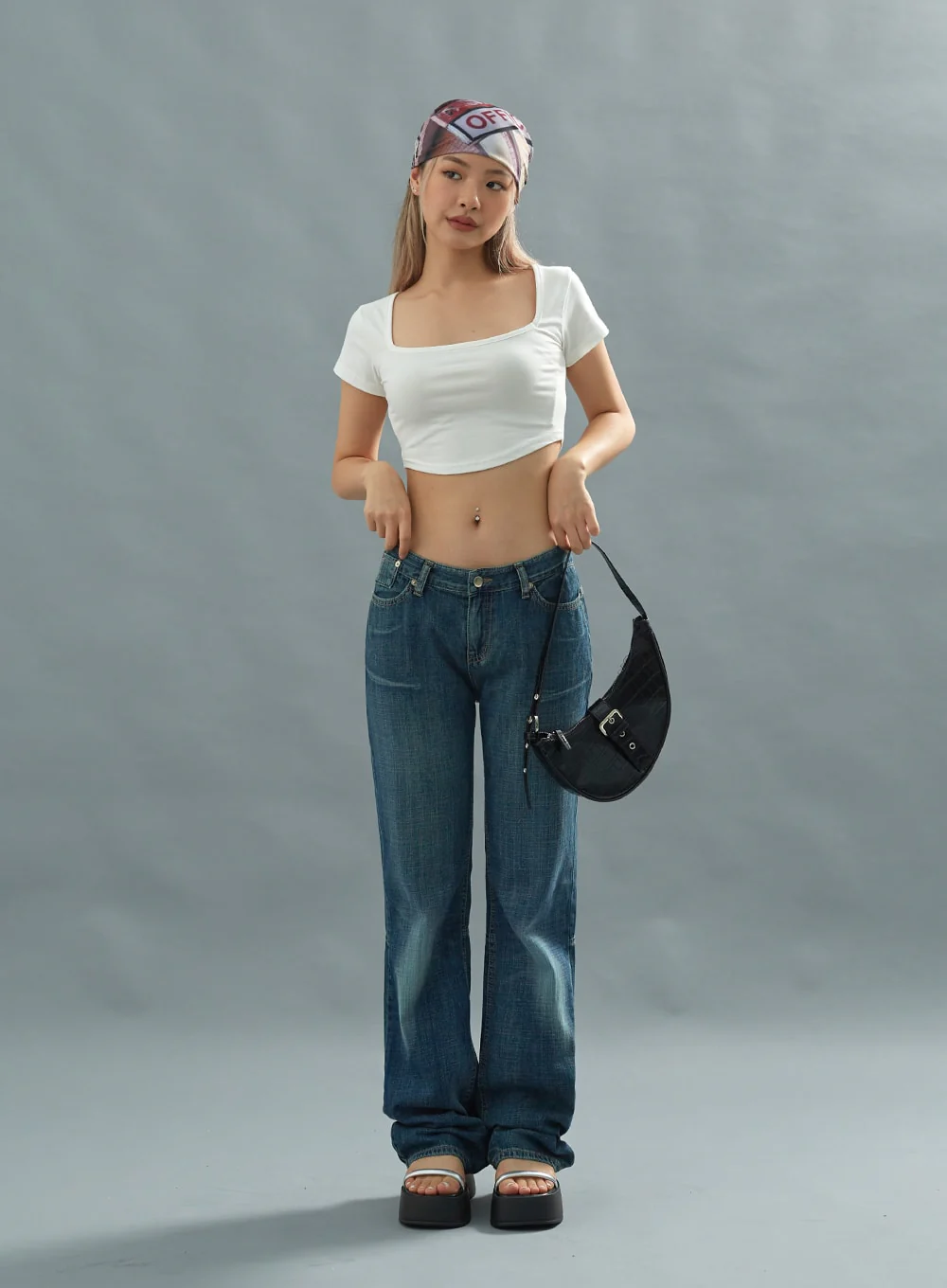 Low Rise Bootcut Jeans CU20 - Image 11