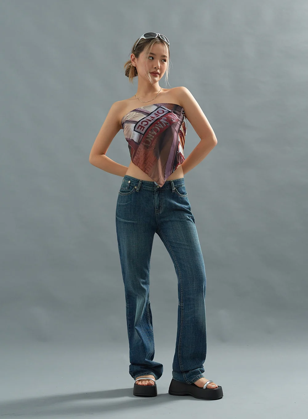 Low Rise Bootcut Jeans CU20 - Image 13