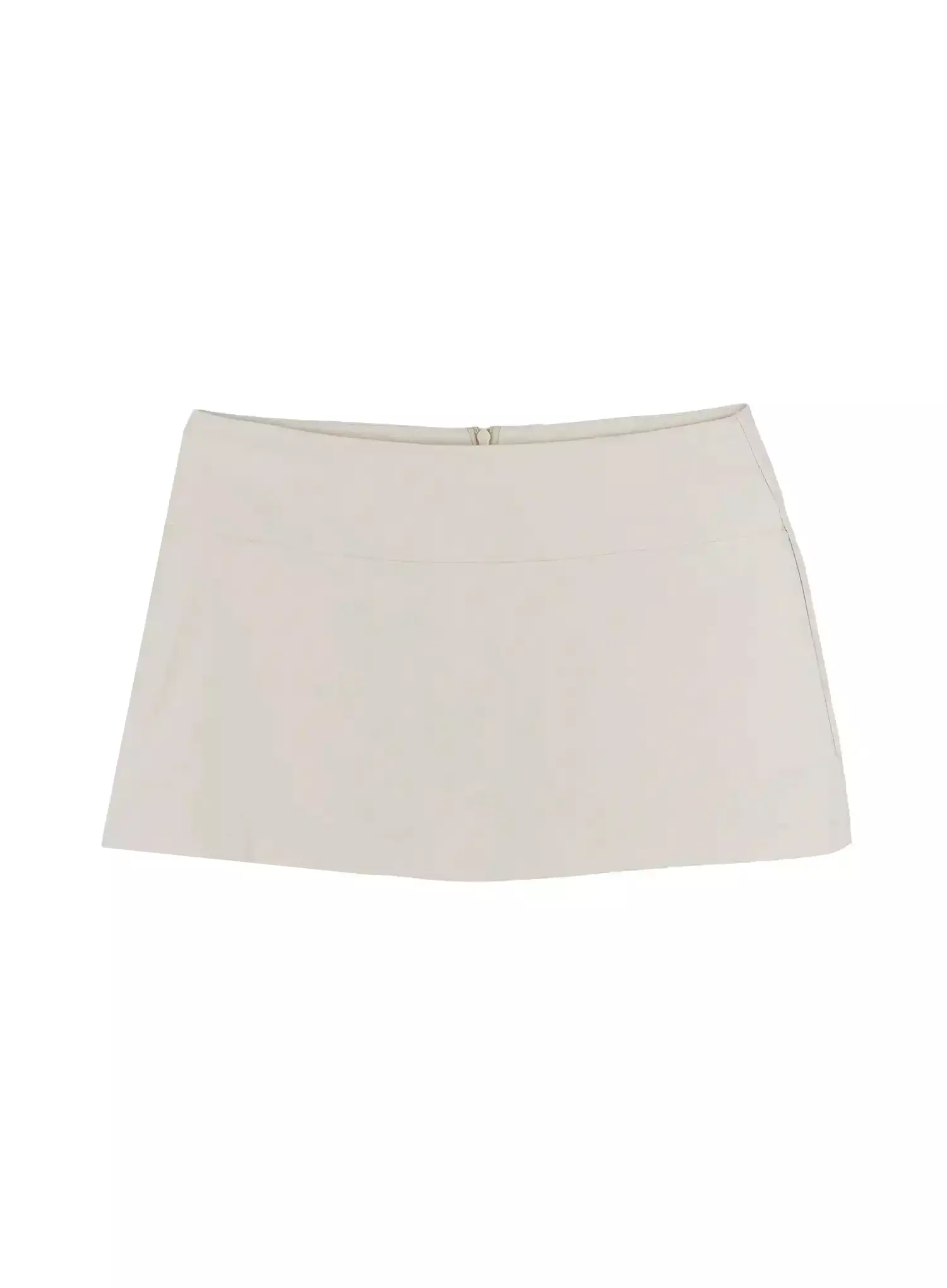 Low Rise H-Line Mini Skirt IU509 - Image 14