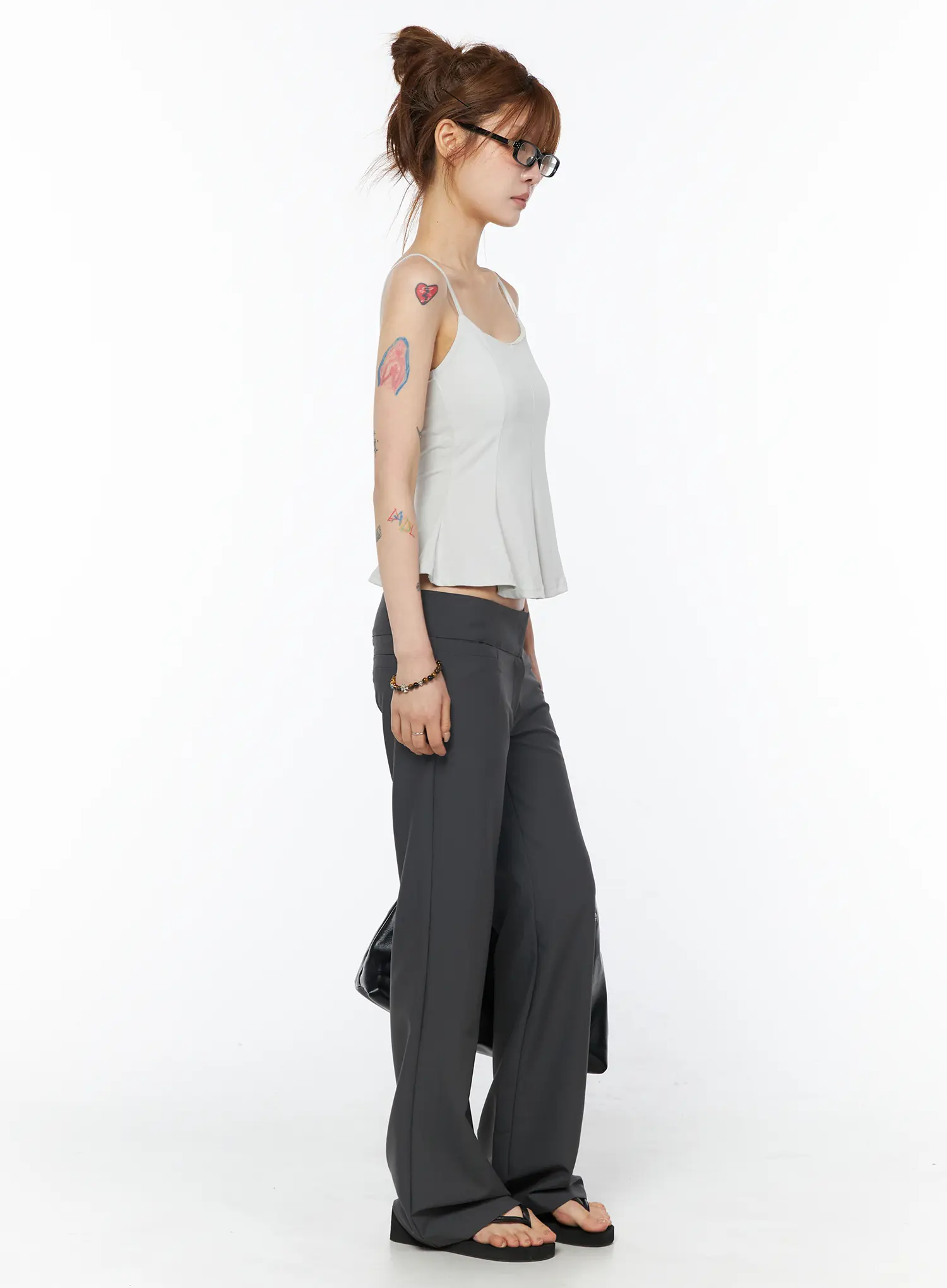 Low Rise Straight Leg Pants CY527 - Image 5