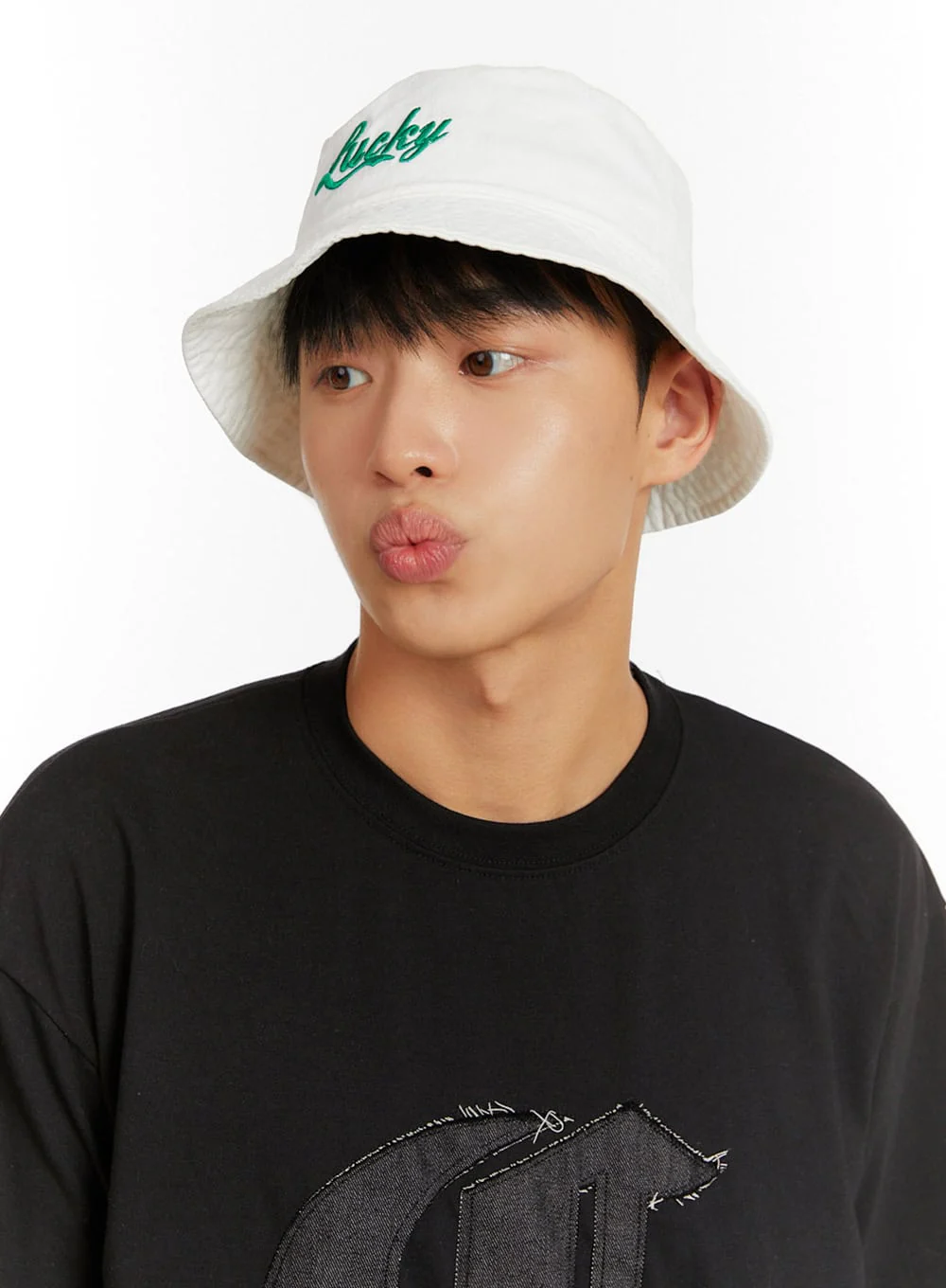 Lucky Lettering Bucket Hat (UNISEX) IU419 - Image 6