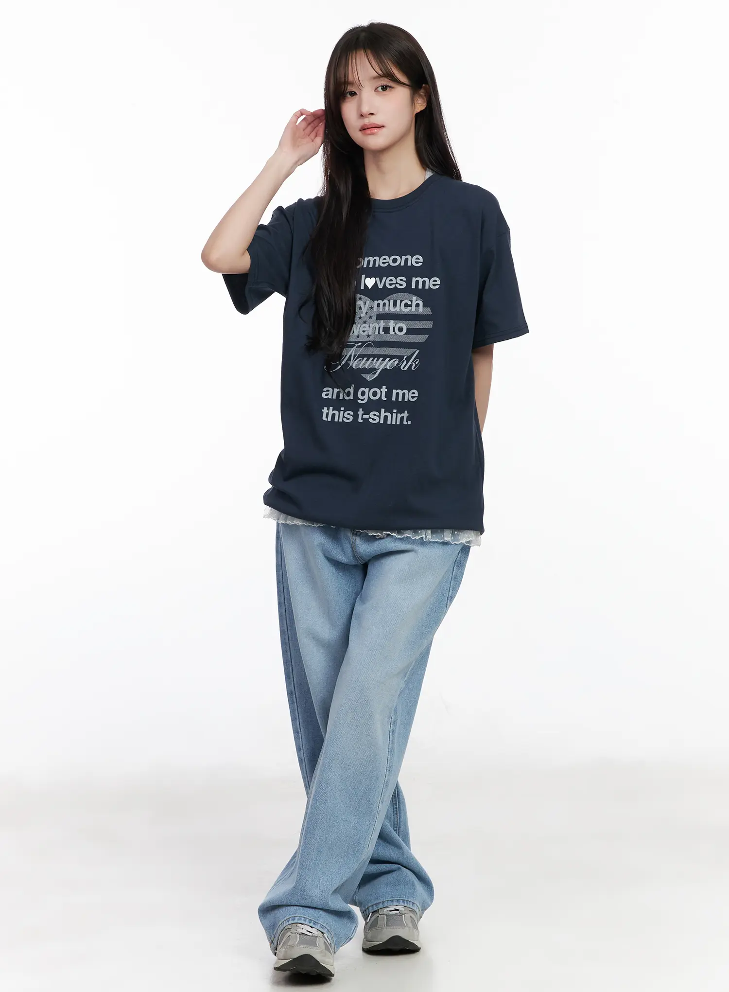 Maleia Light Washed Relaxed Fit Jeans CM527 - Image 5