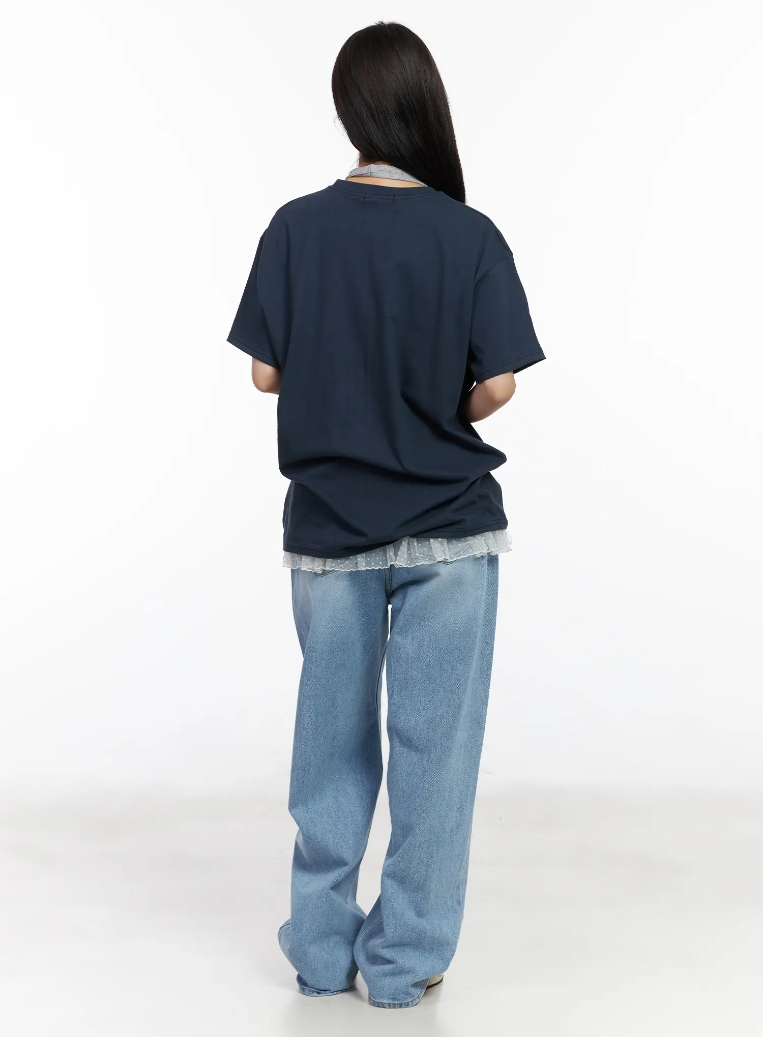 Maleia Light Washed Relaxed Fit Jeans CM527 - Image 7