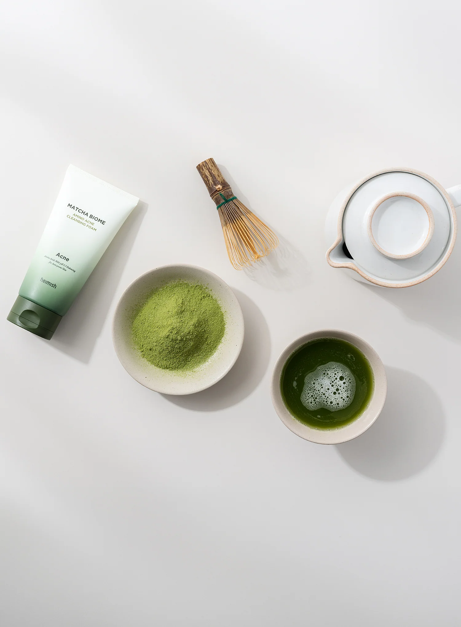 Matcha Biome Amino Acne Cleansing Foam (150g) - Image 12