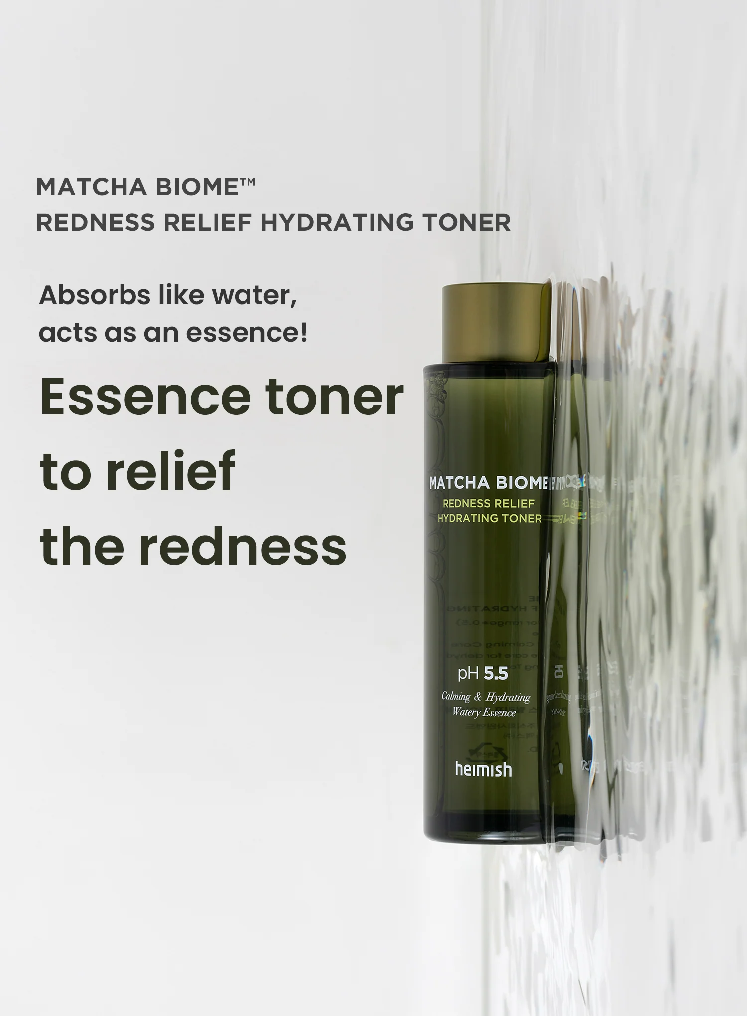 Matcha Biome Redness Relief Hydrating Toner (150ml) - Image 4