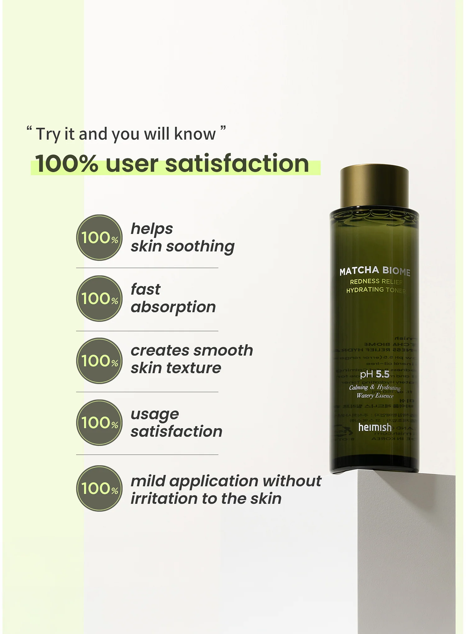 Matcha Biome Redness Relief Hydrating Toner (150ml) - Image 8