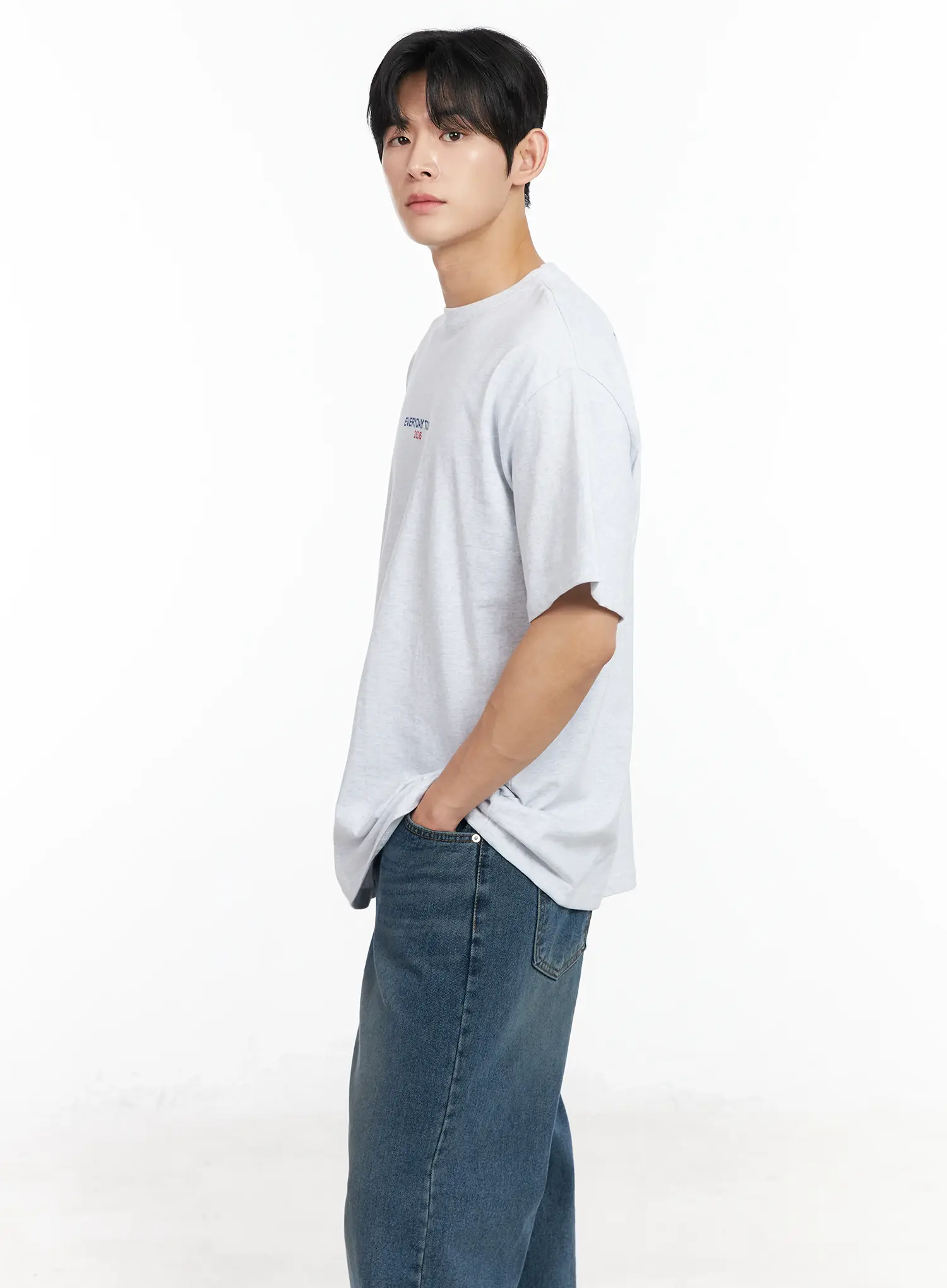 Men’s Graphic Back Print T-Shirt IM518 - Image 7