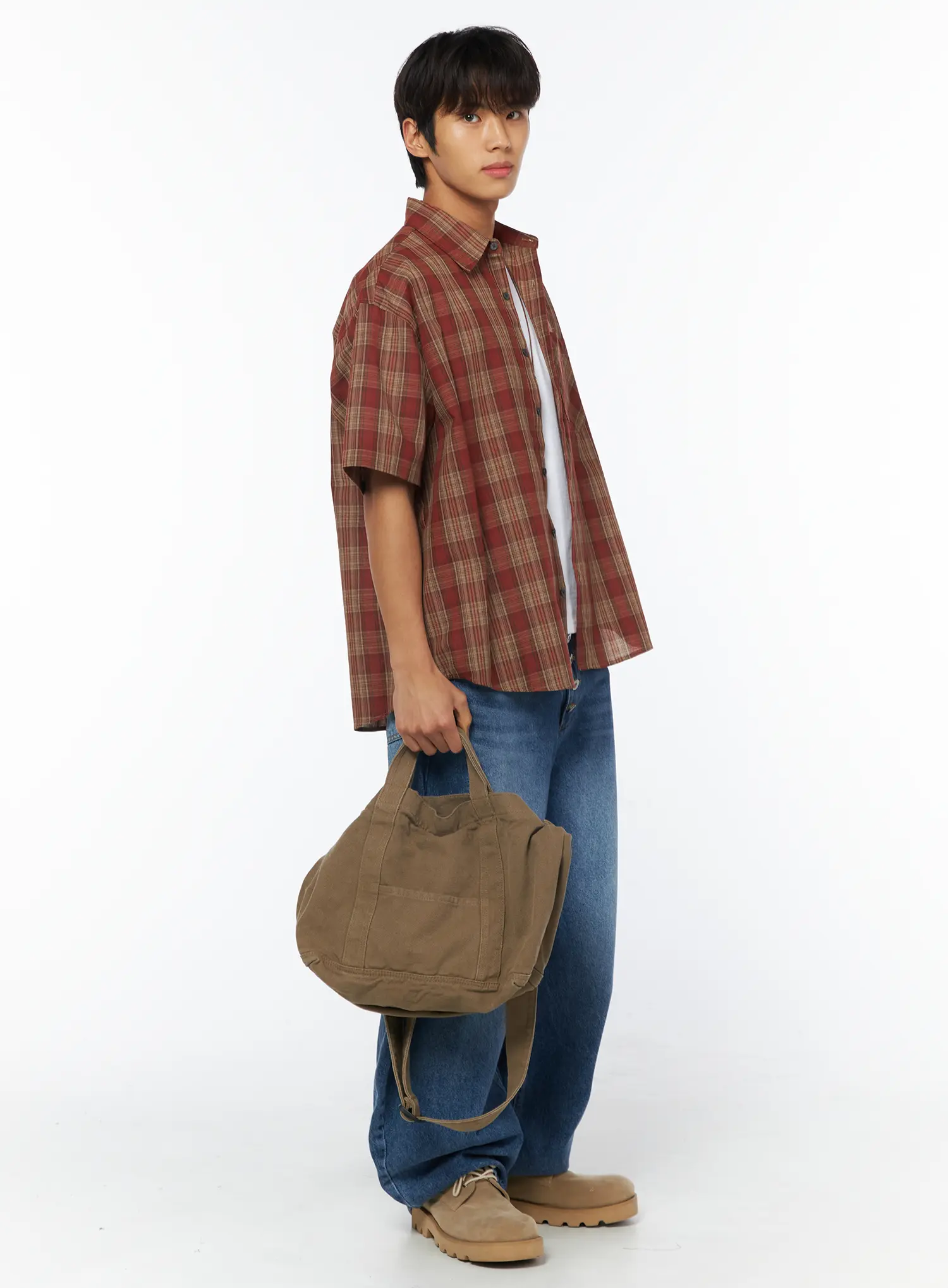 Men's Adler Multiple Button Balloon Jeans IY529 - Image 10