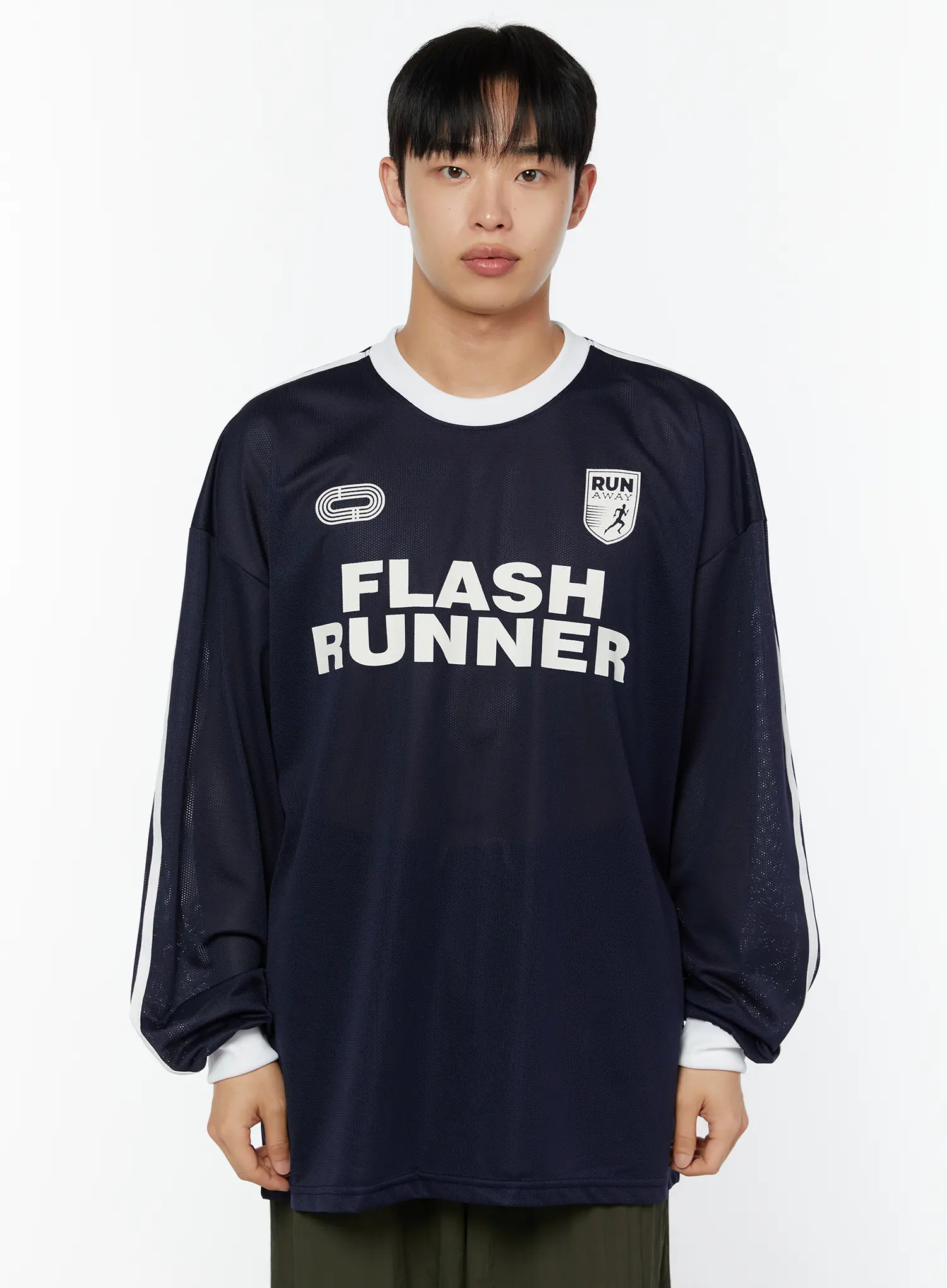 Men's Athletic Long Sleeve Top IU518 - Image 11