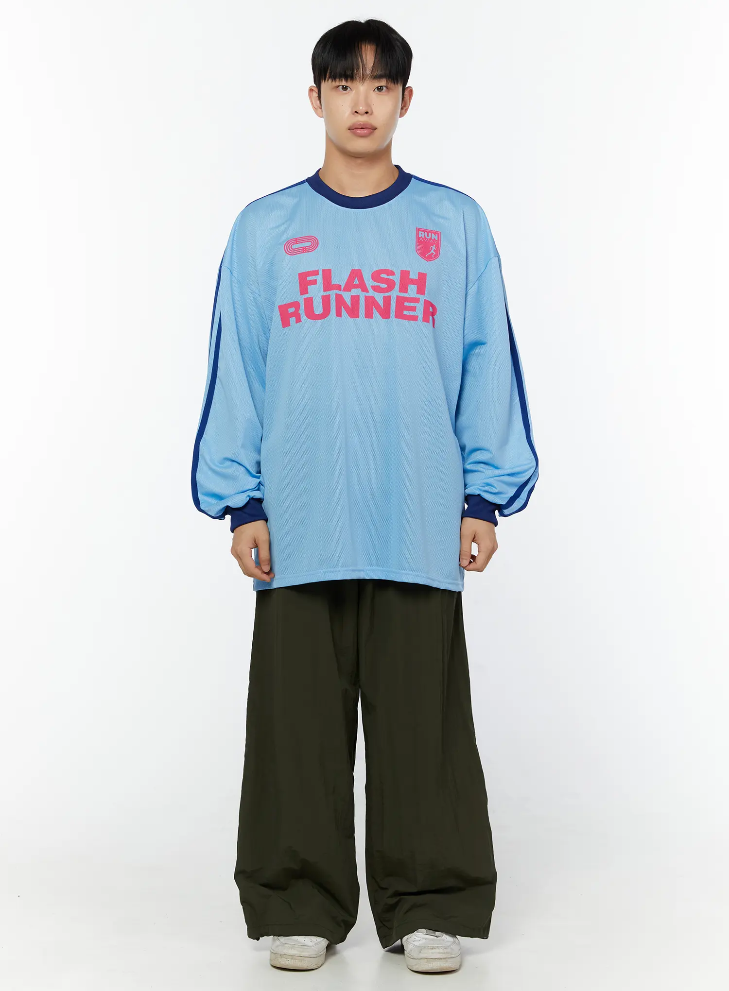 Men's Athletic Long Sleeve Top IU518 - Image 3