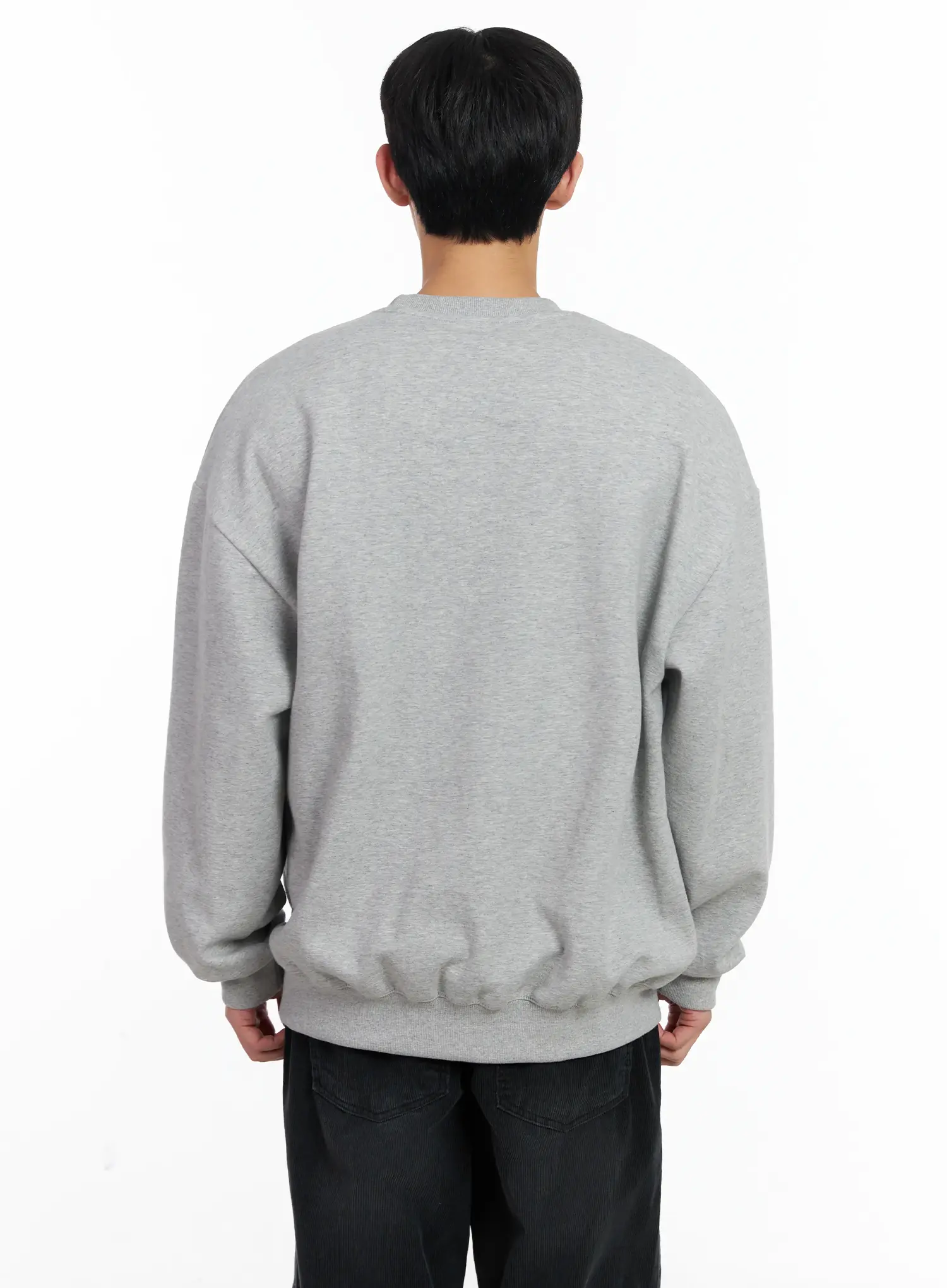 Men's Athletic Oversized Sweatshirt IJ521 - Image 5