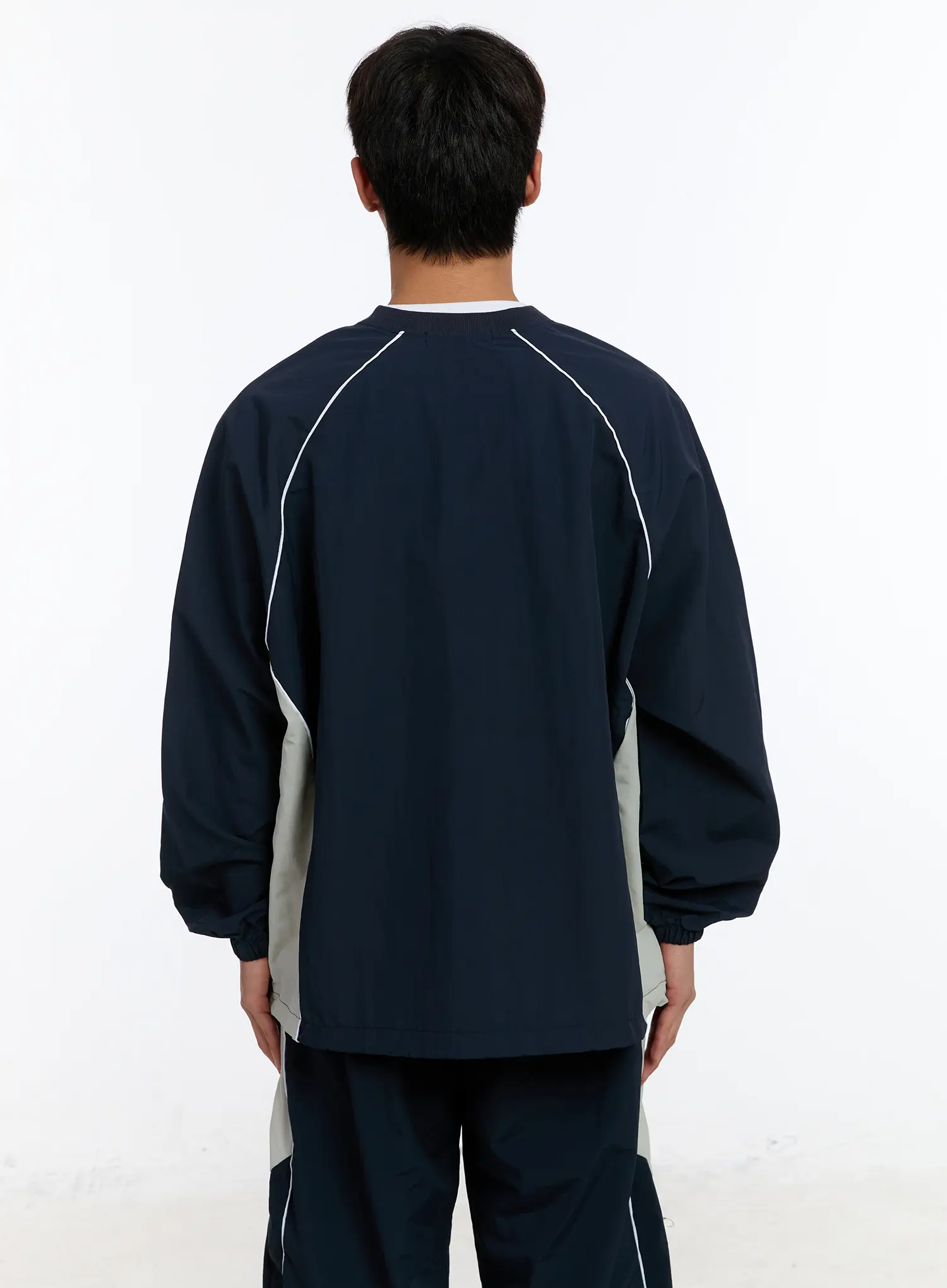 Men's Athletic V-Neck Pullover IM530 - Image 6