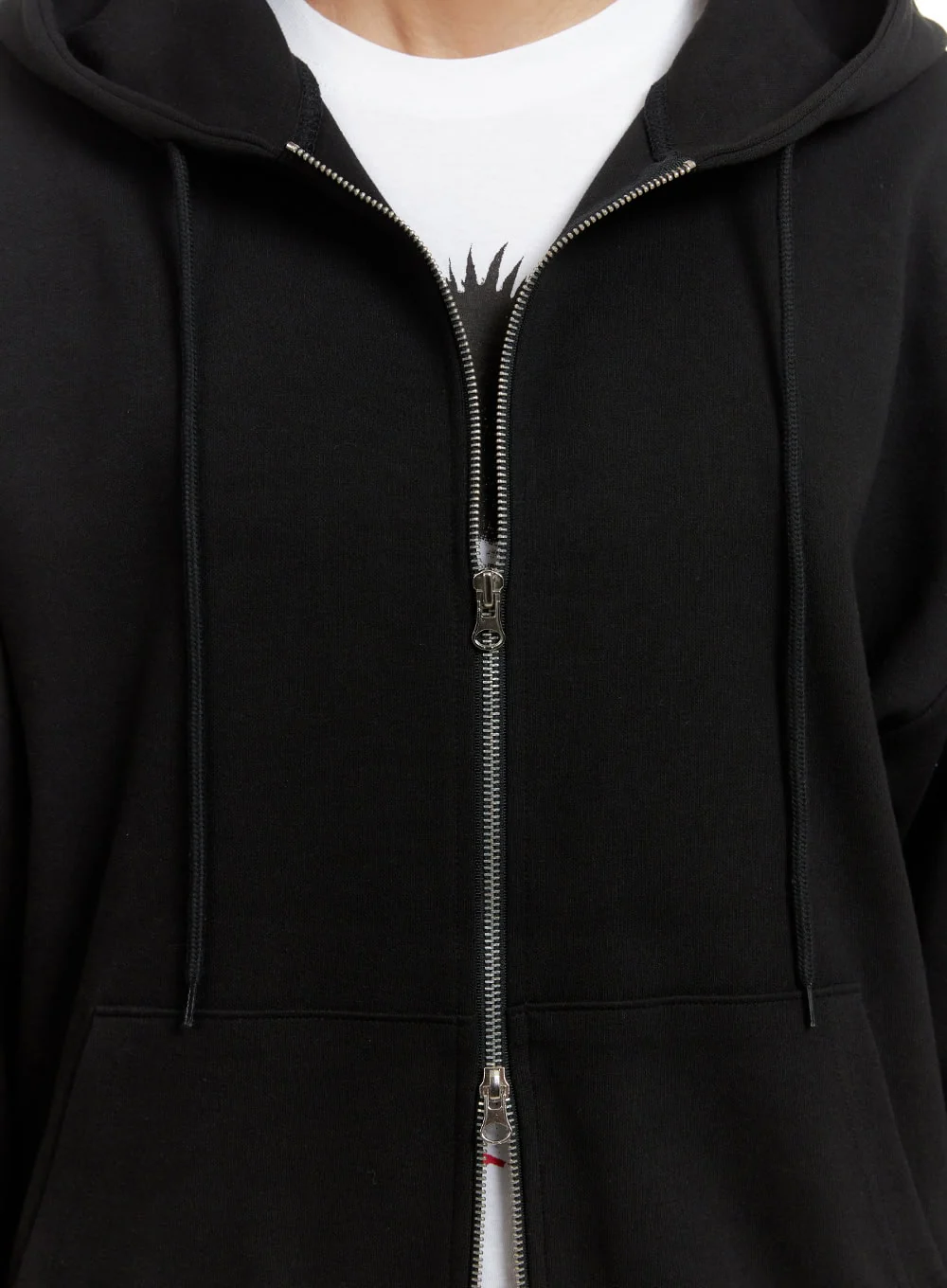 Men's Basic Hoodie Jacket (Black) IY402 - Image 3