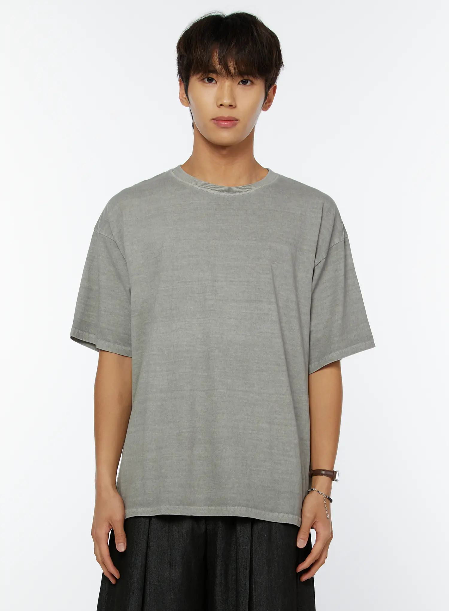 Men's Basic Short Sleeve Tee IY514 - Image 10