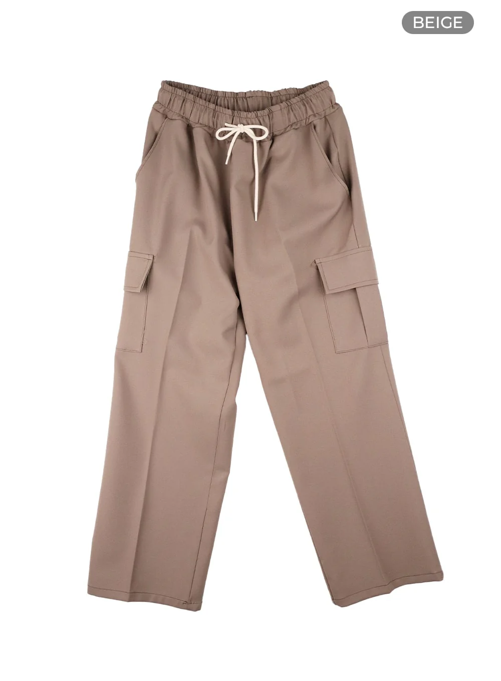Men's Basic Straight Fit Cotton Cargo Pants IA401 - Image 10