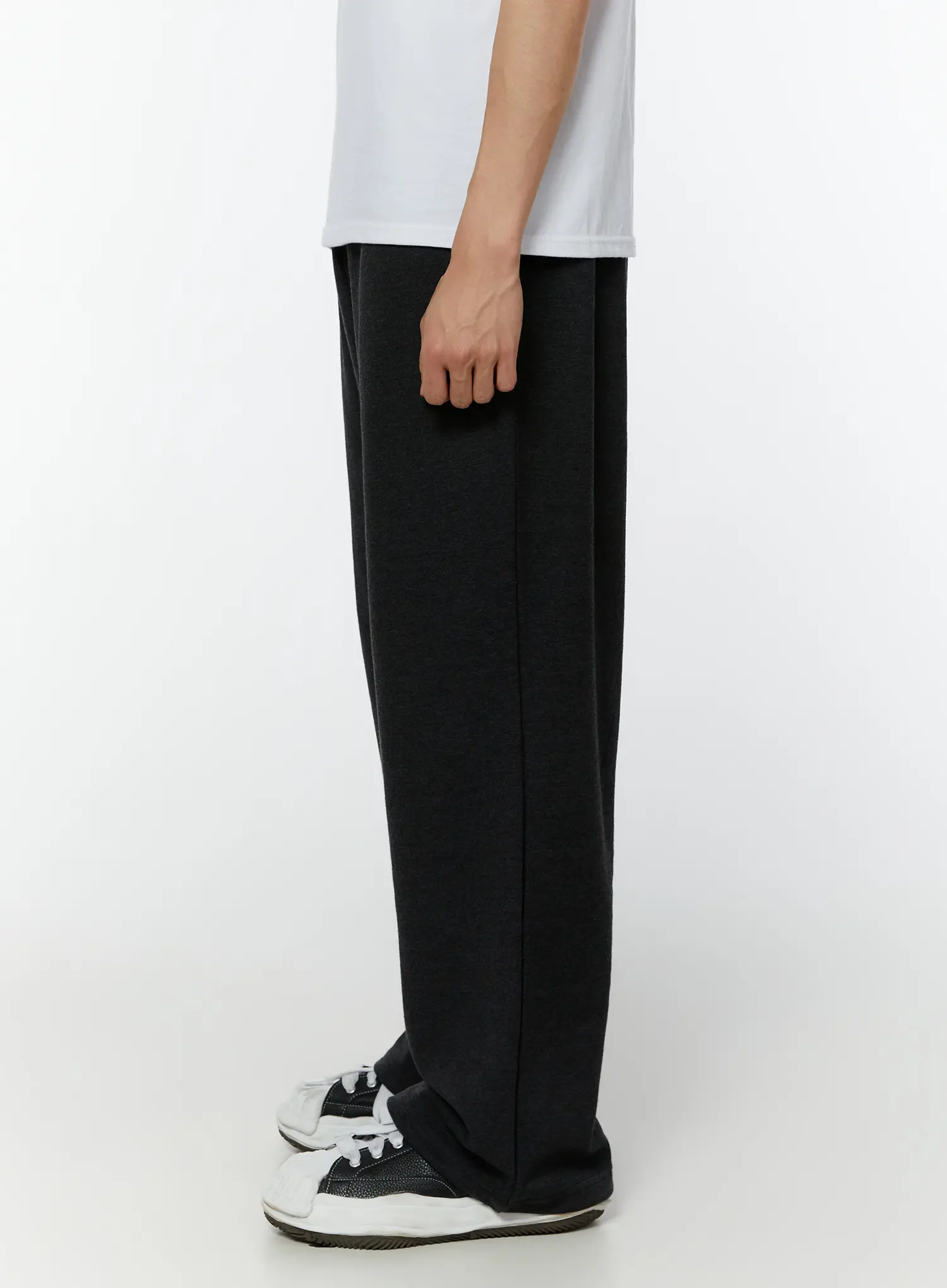 Men's Basic Wide-Leg Sweatpants IU515 - Image 3