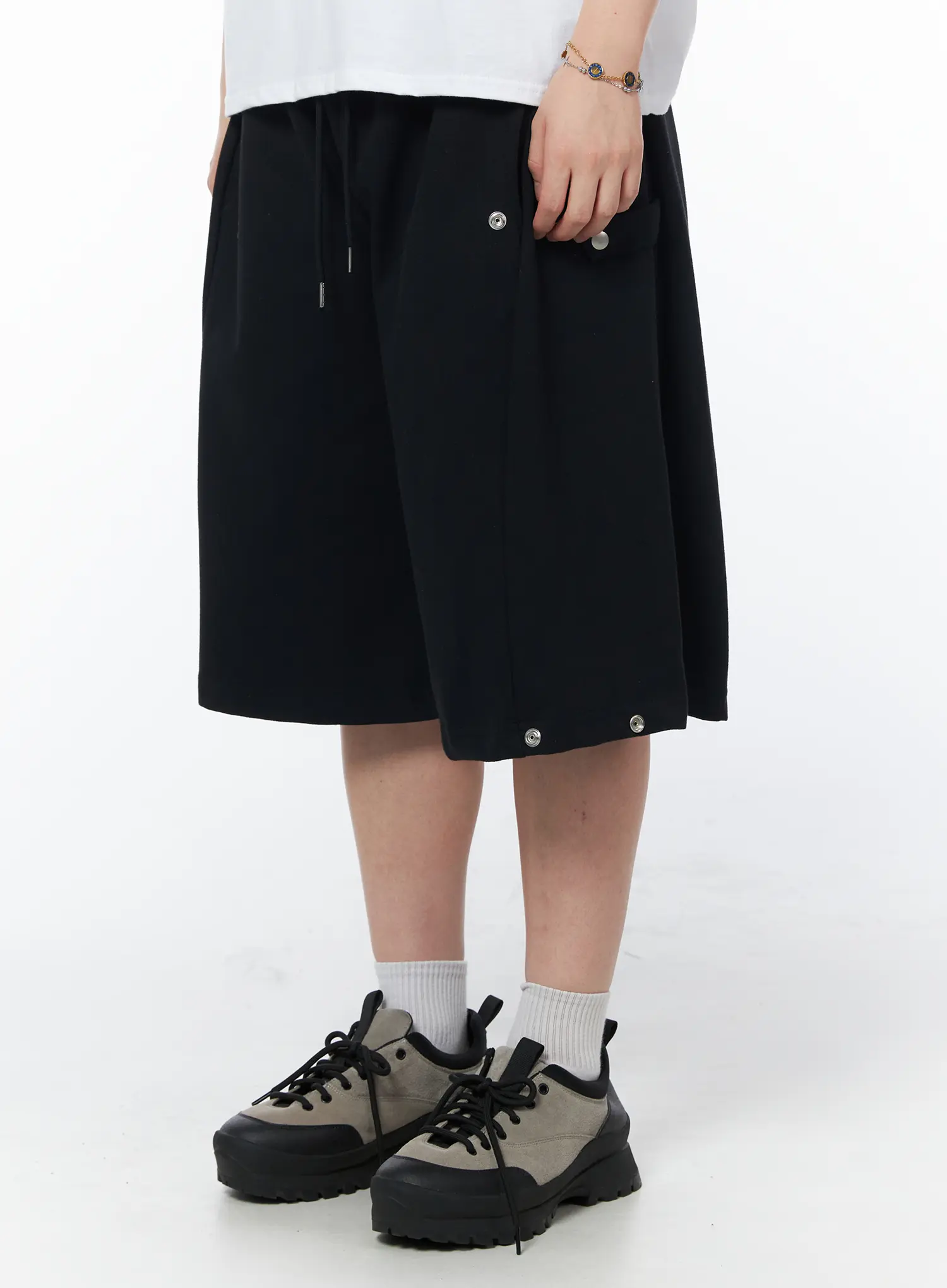 Men's Black Sweat Shorts IY519