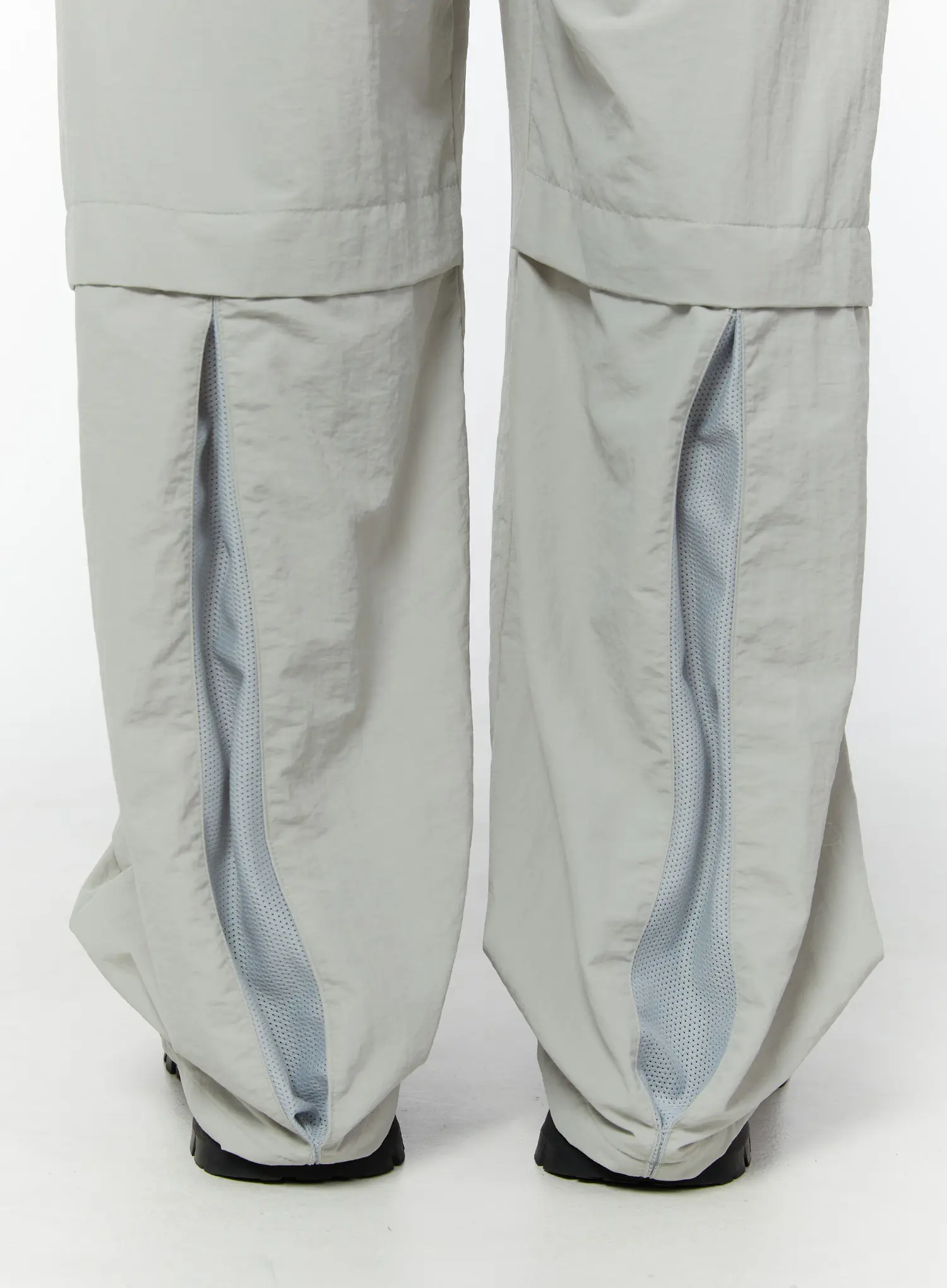 Men's Breathable Track Pants (Light Gray) IU504 - Image 11