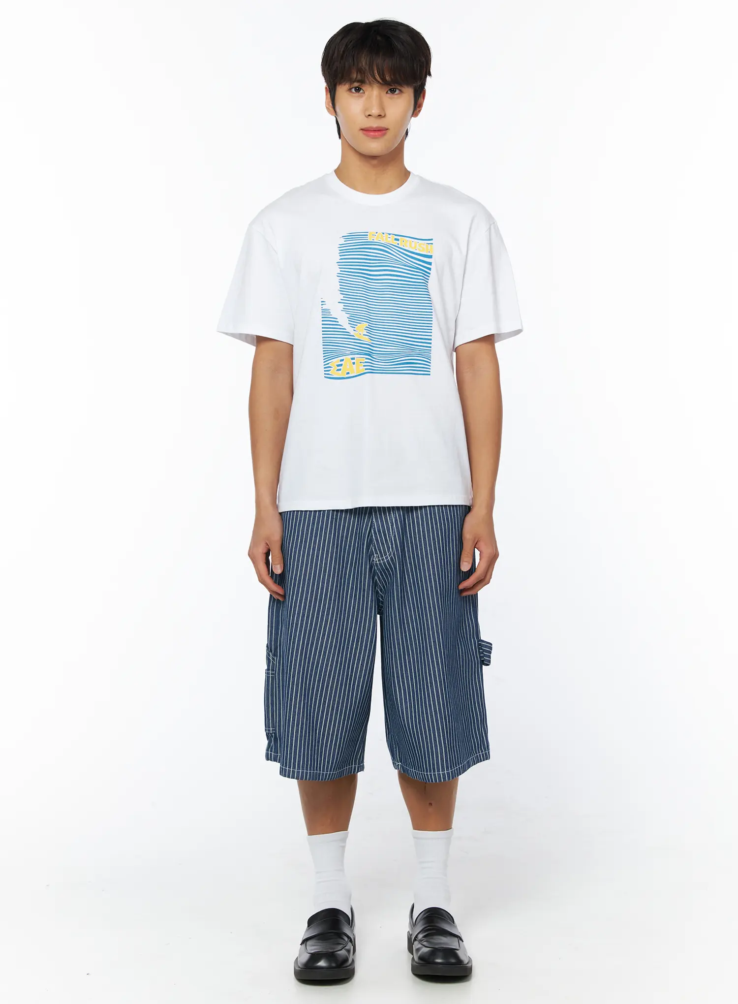 Men's Breezy Summer Graphic T-Shirt IY529 - Image 4
