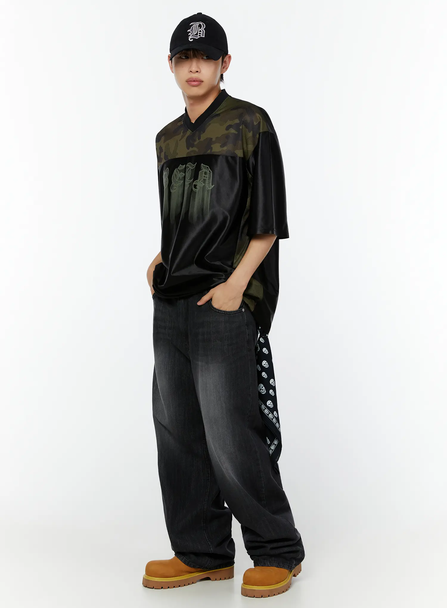 Men's Camo Graphic Tee IU516 - Image 6