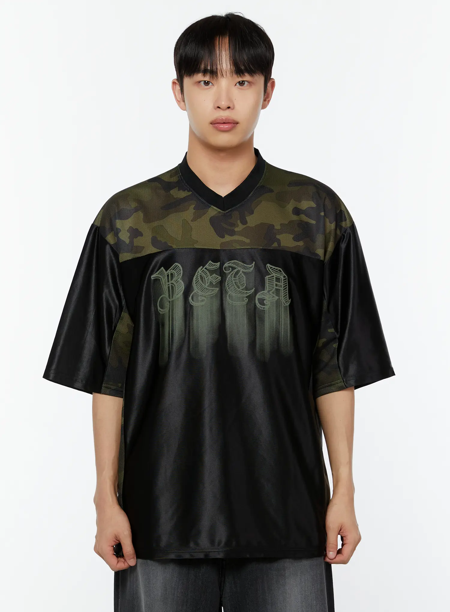 Men's Camo Graphic Tee IU516 - Image 7