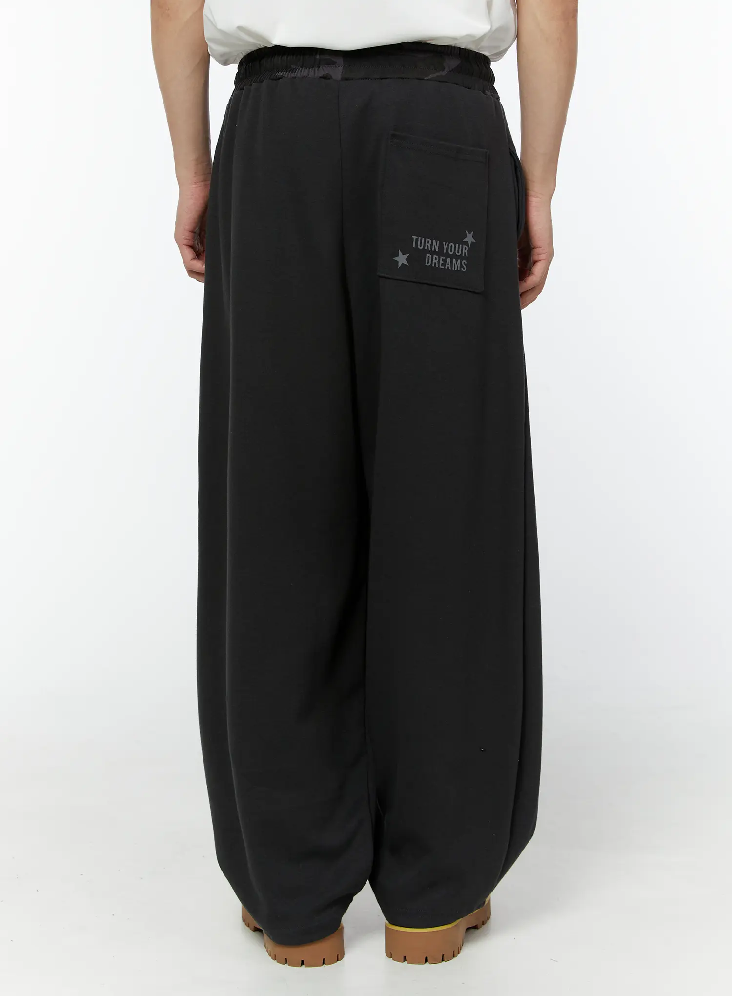 Men's Camouflage Graphic Sweatpants (Dark Gray) IU508 - Image 7