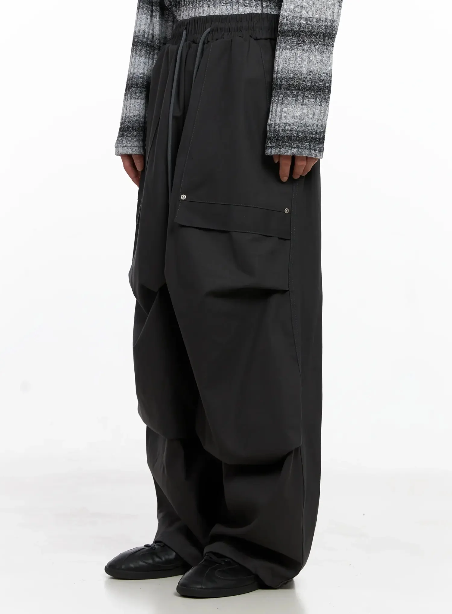 Men's Cargo Balloon Pants IO516 - Image 6