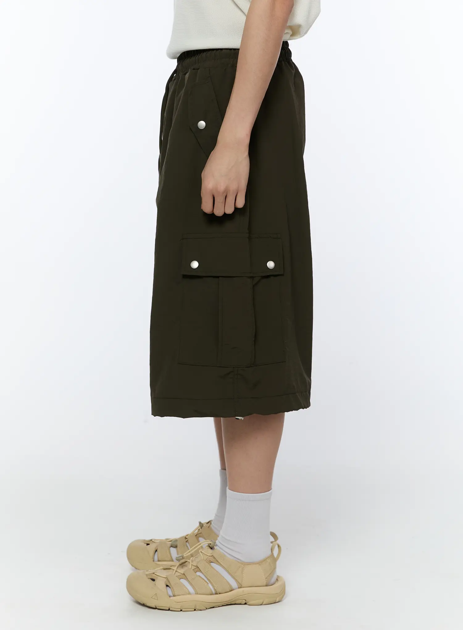 Men's Cargo Bermuda Shorts IA520 - Image 5