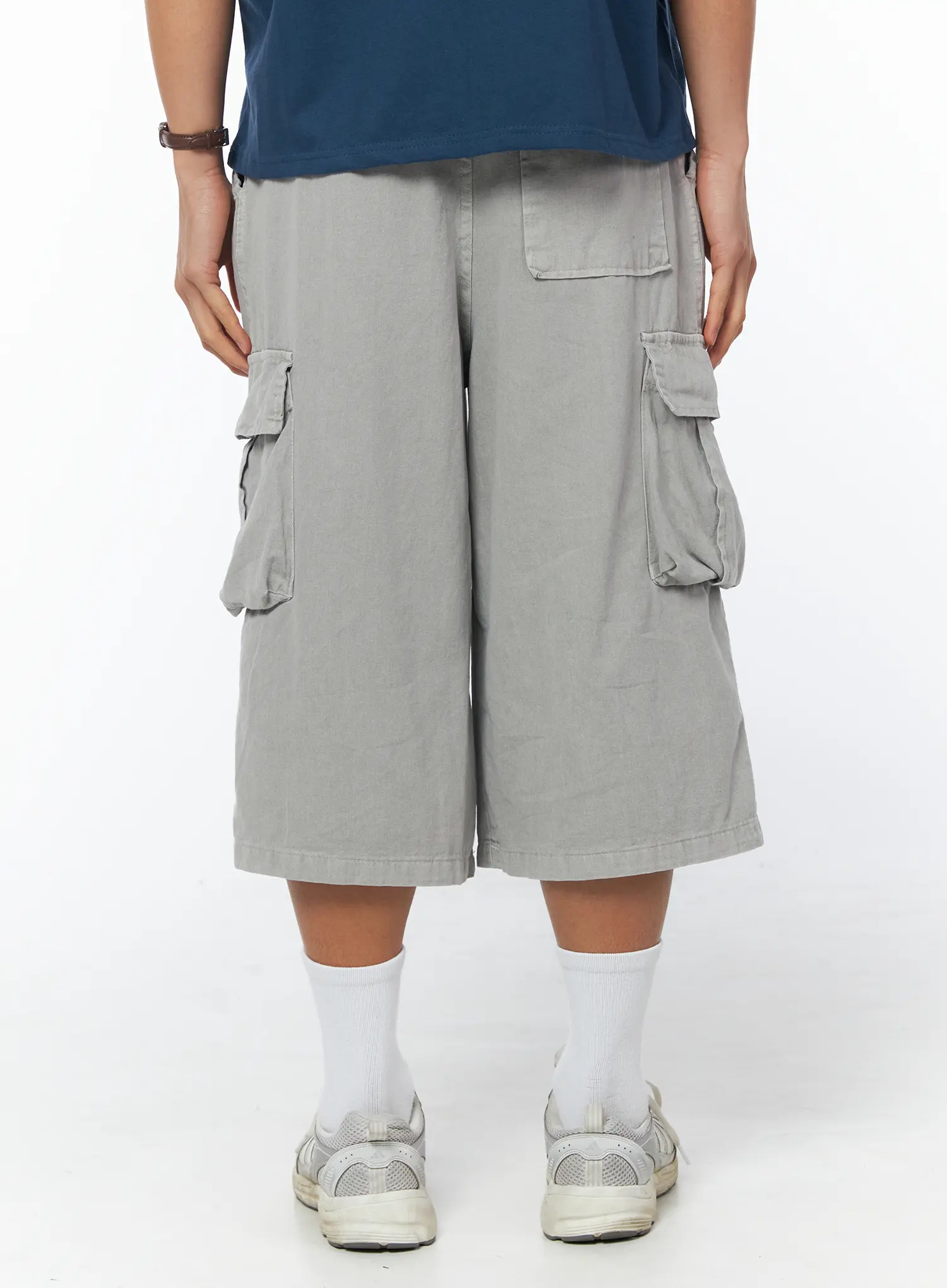Men's Cargo Bermuda Shorts IU503 - Image 6