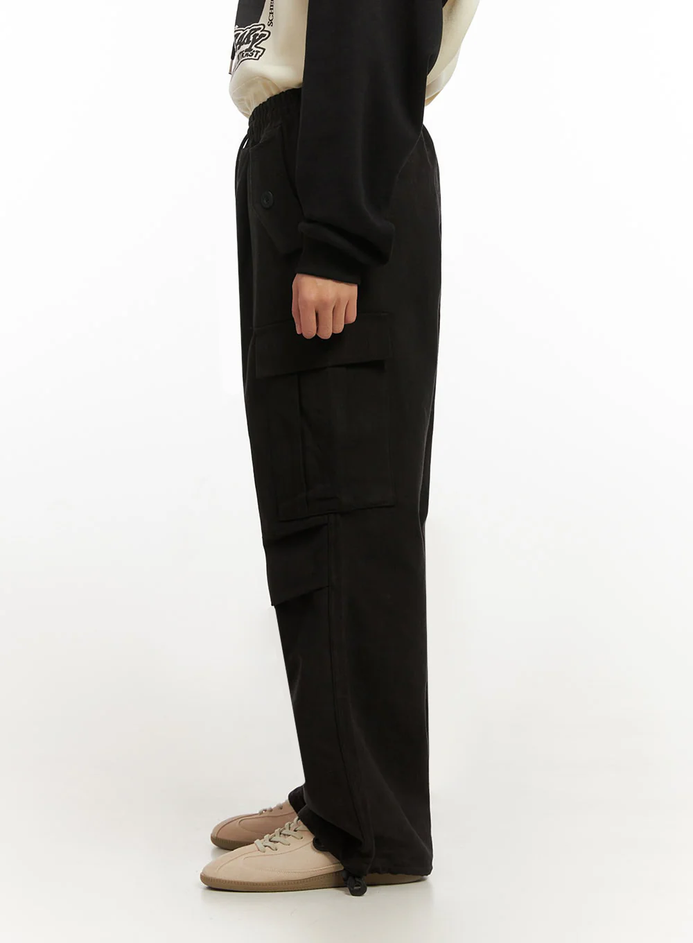 Men's Cargo Comfort Cotton Pants ID413 - Image 4